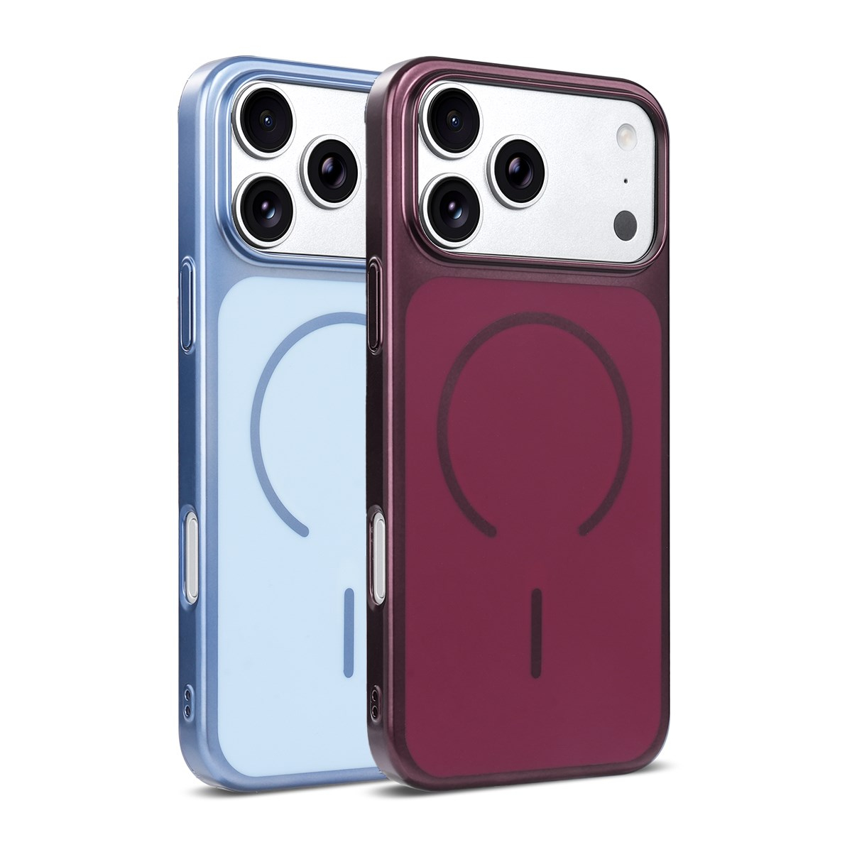 MOPAL iPhone 18 Pro / 17 Pro Uyumlu MagSafe Özellikli Sert Kutulu Tag Telefon Kılıfı