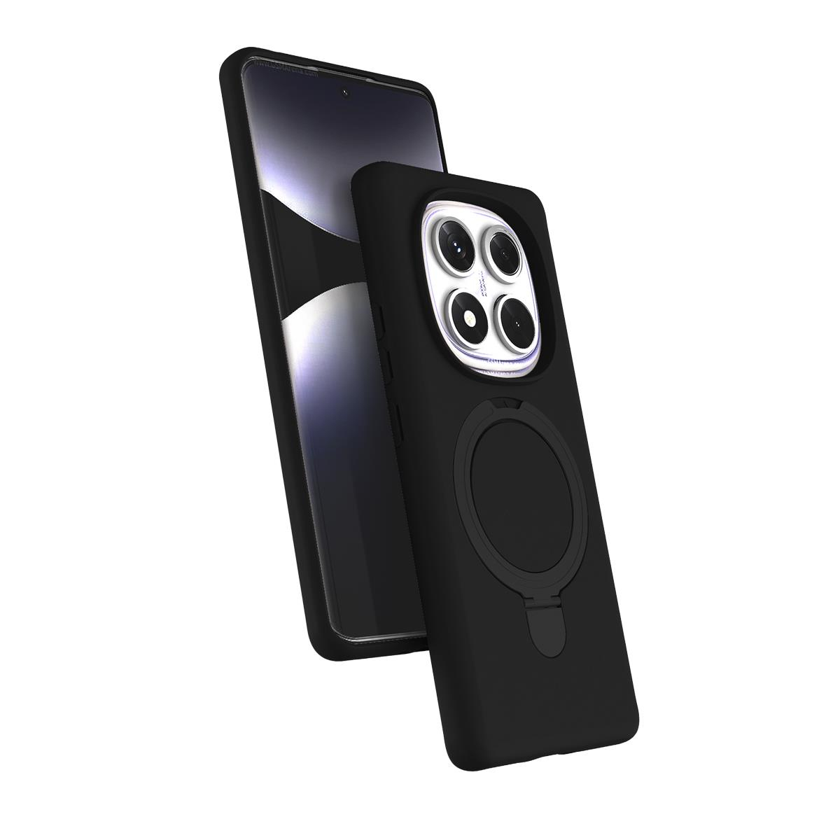 MOPAL Redmi Note 14 Pro Plus Uyumlu MagSafe ve Stand Özellikli Plastik Revo Telefon Kılıfı