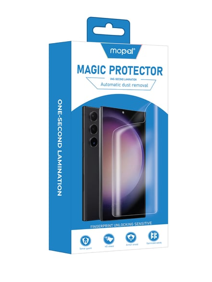 MOPAL Samsung S22 Plus Parmak İzi Bırakmayan Toz Tutmayan Magic Protector Cam Ekran Koruyucu