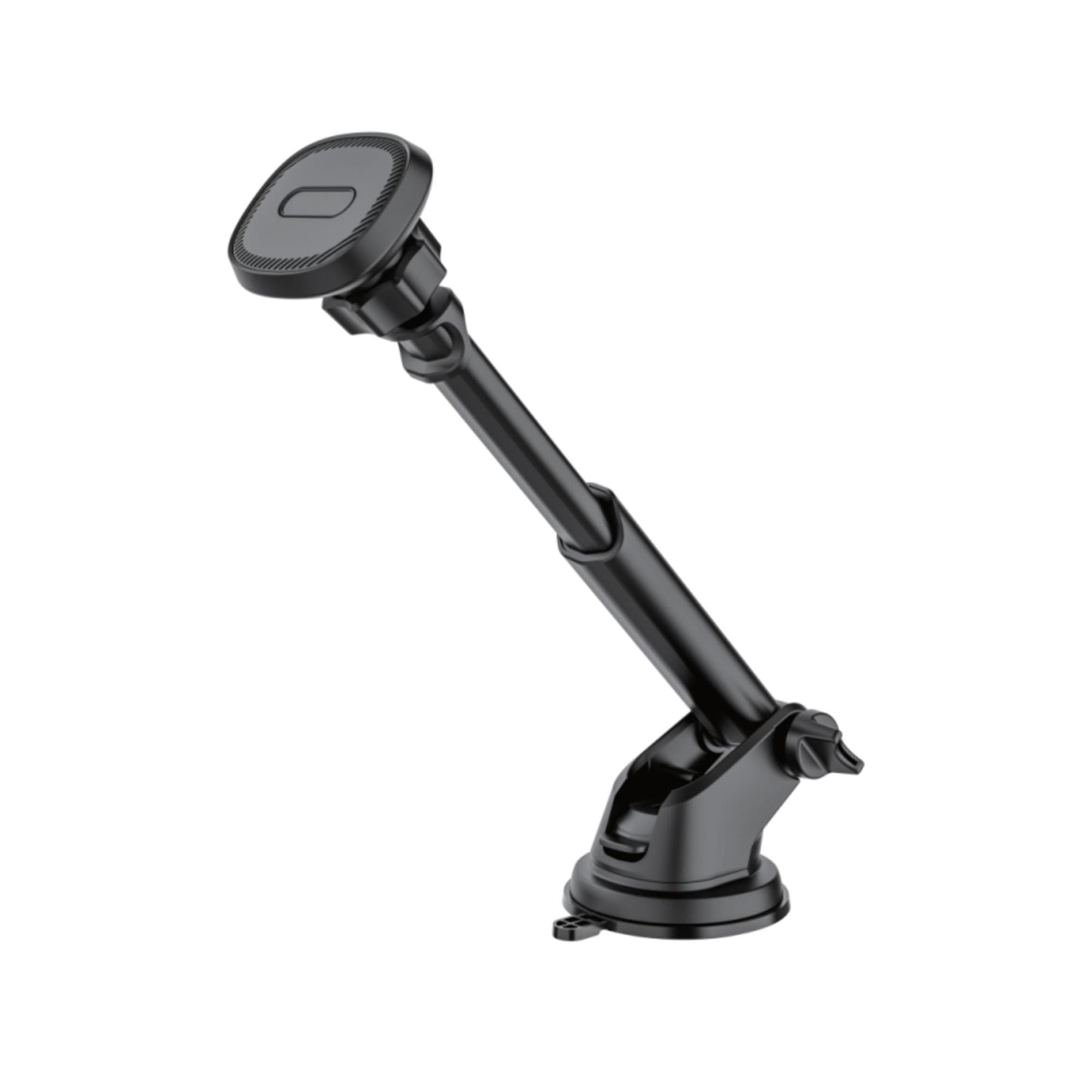 X-LEVELXCH2108 MagSafe Uyumlu Uzunluk ve Açı Ayarlı Torpido Orta Konsol Tipi Mıknatıslı Vantuzlu Araç içi Telefon Tutucu