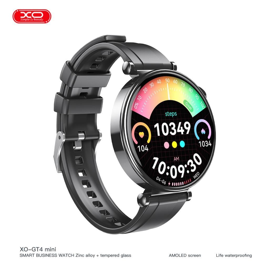 XO GT4 Mini IP68 Sertifikalı Suya Dayanklı Apple Android Uyumlu Akıllı Saat Smart Sport Watch