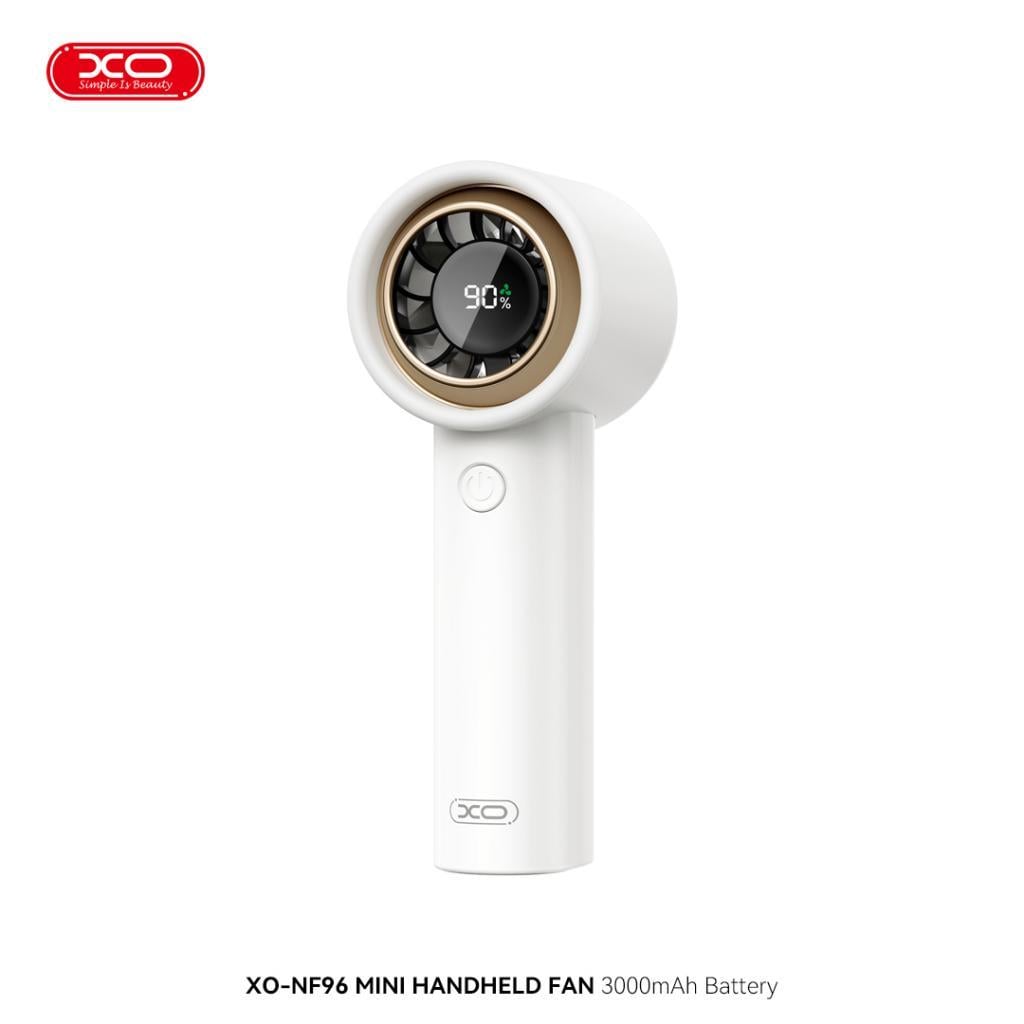 XO MF96 Dijital Ekranlı Katlanabilir Masaüstü El Tipi Soğutucu Fan
