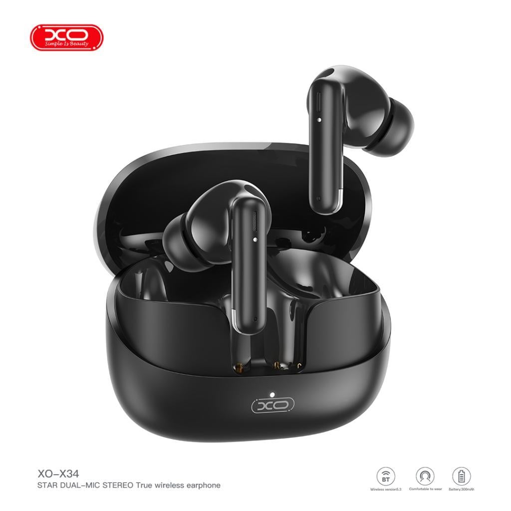 XO X34 Bluetooth V5.3 300mAh Kulak İçi Kablosuz Kulaklık