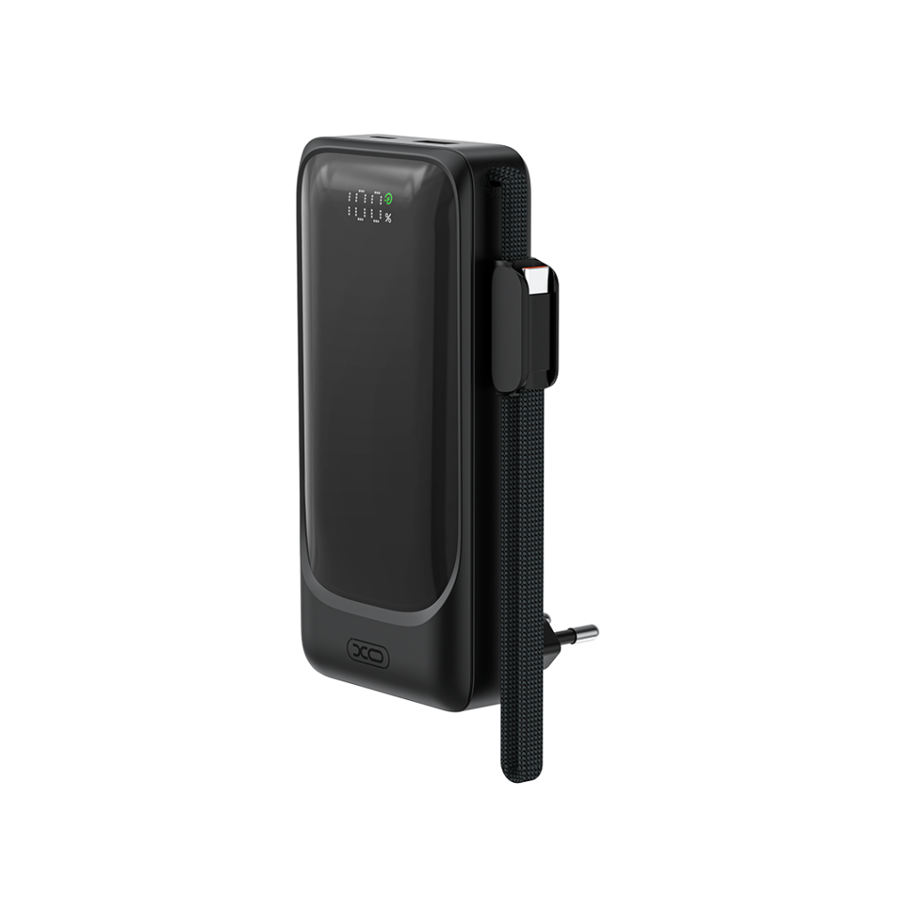XO XO PR282 10000mAh 22.5W Powerbank ve EU Prizli Şarj Cihazı Type-C LED Göstergeli