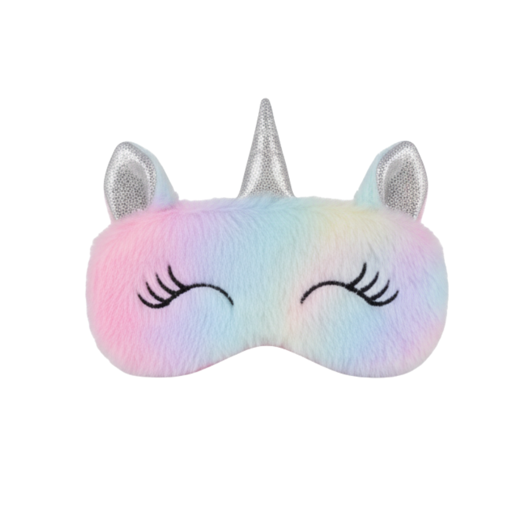 Unicorn Peluş Göz Bandı – Renkli