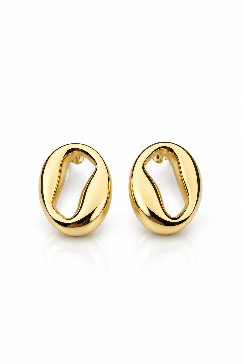 Bean Gold Küpe 
