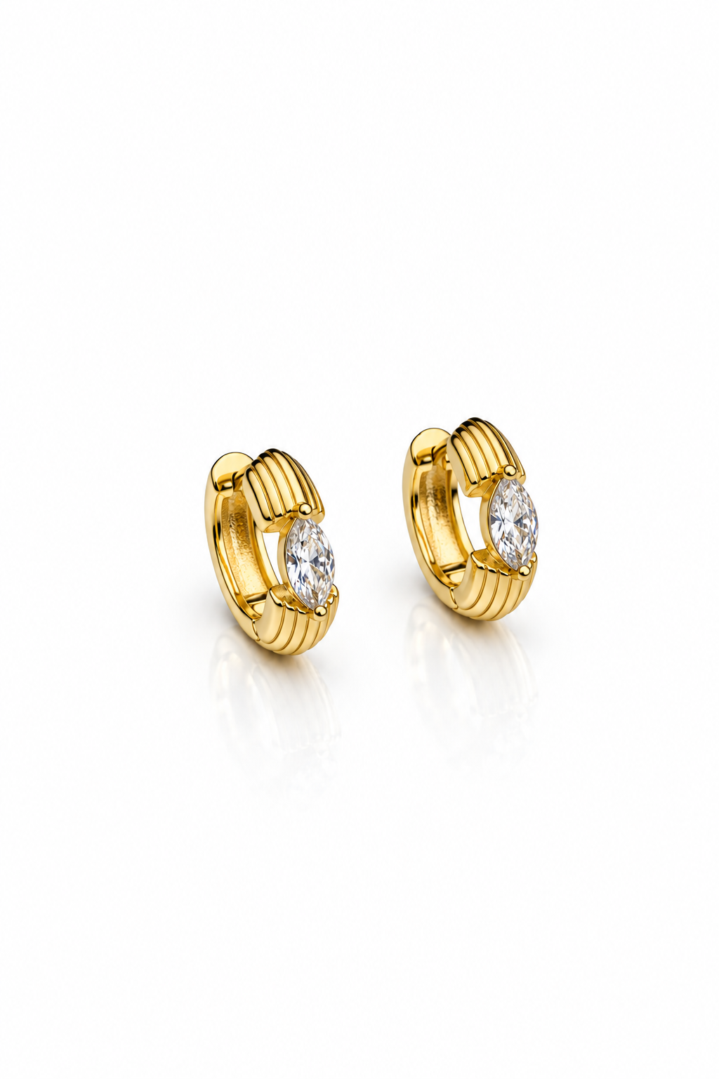 Diamante Marquise Küpe 