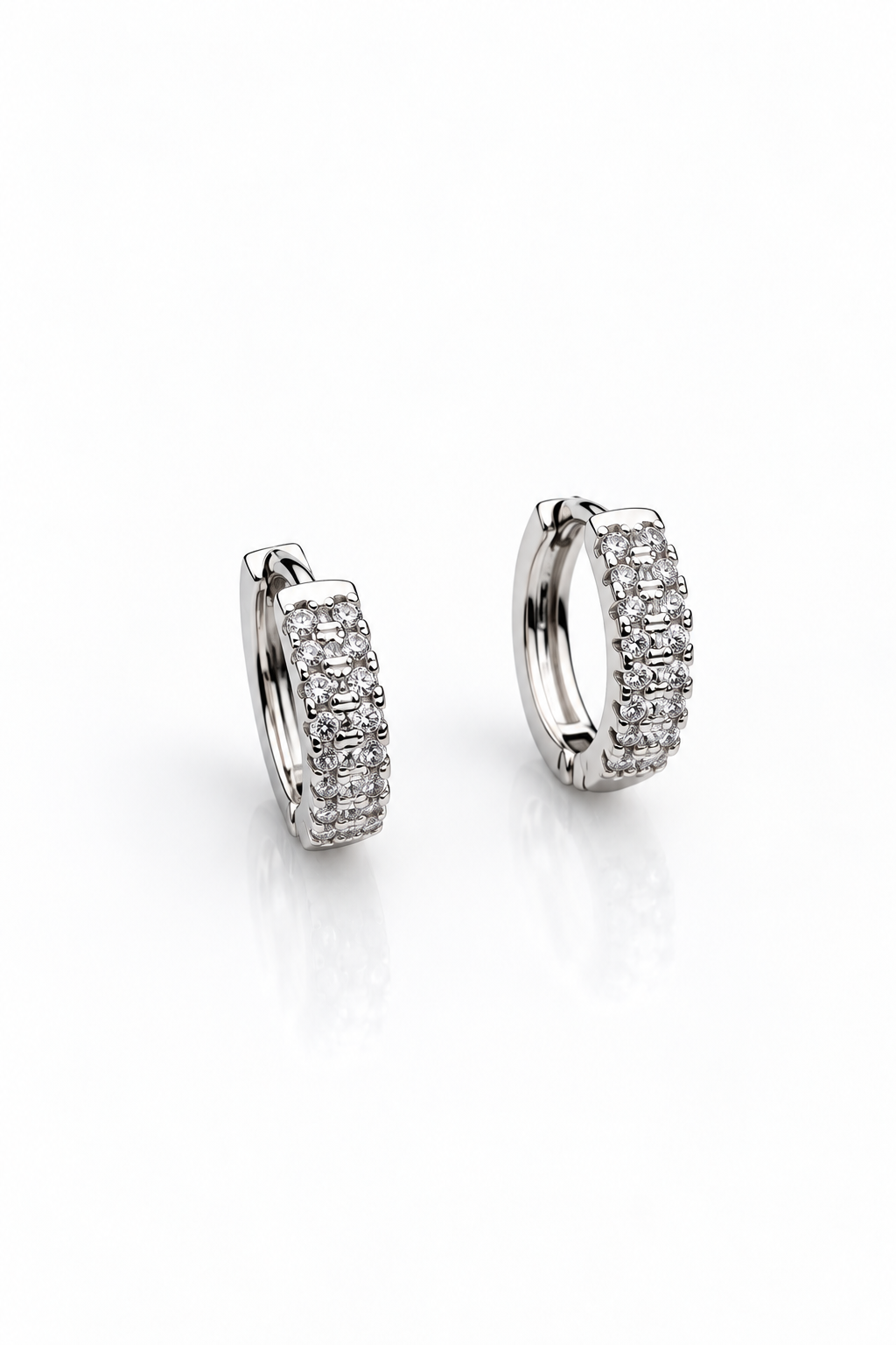 Diamond Halka Küpe 