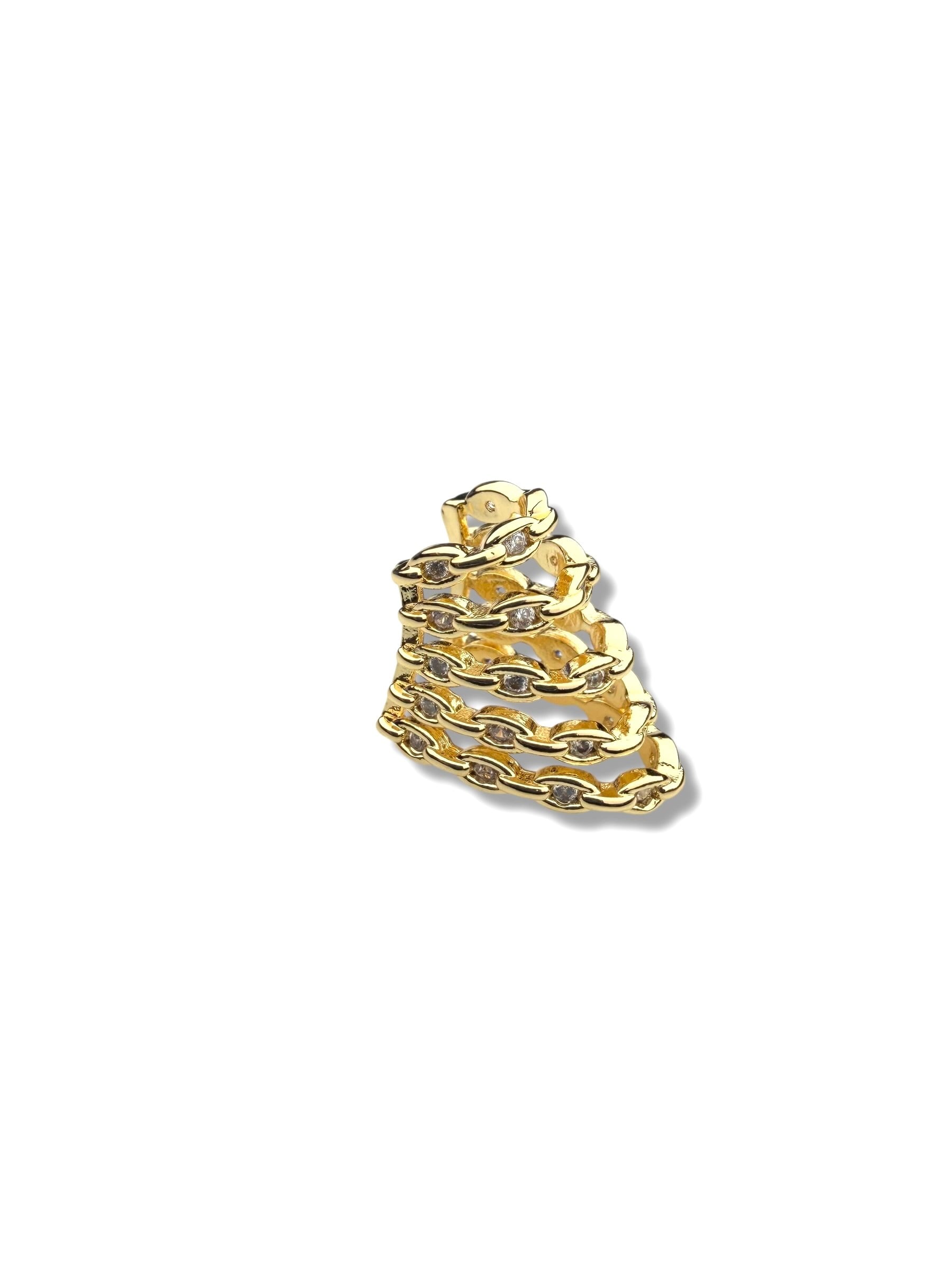 Jell's Diamond Cuff Küpe