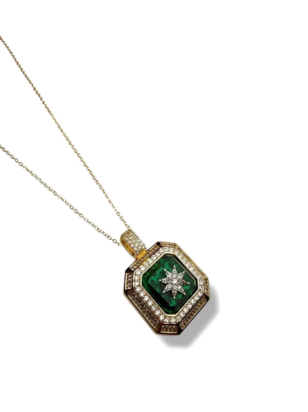 Jell's Green Diamond Kolye