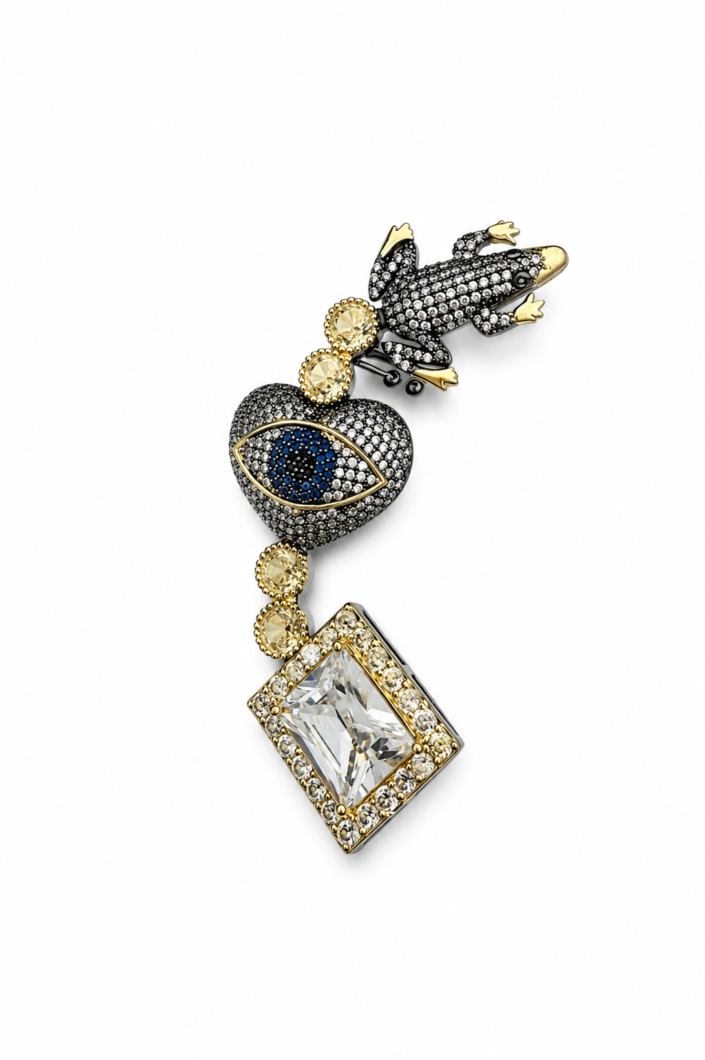 Jell's Grenouille Cuff Küpe