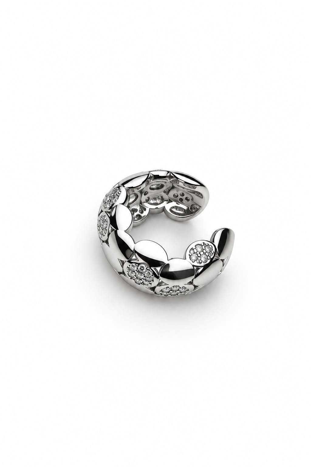 Pavé Cuff Küpe 
