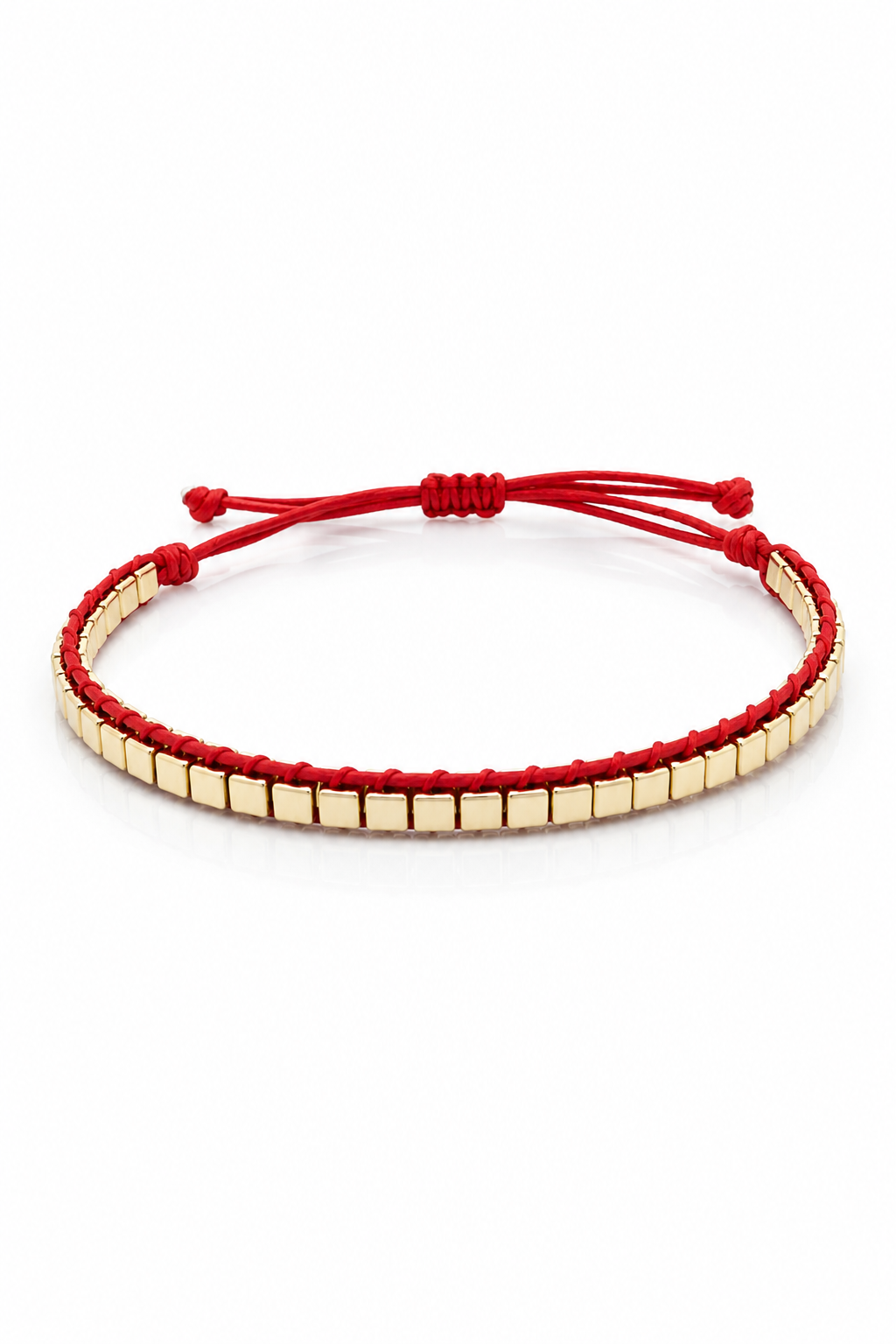 Rouge Seri İp Bileklik 