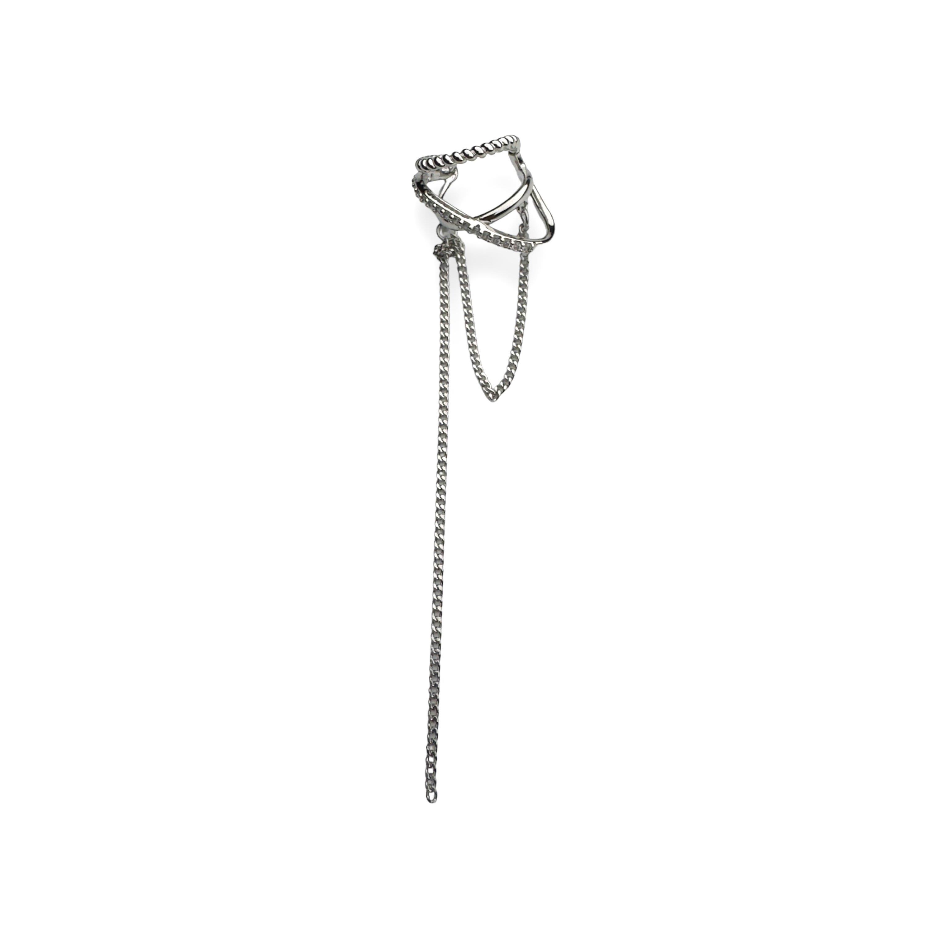 Sallantılı Cuff Küpe