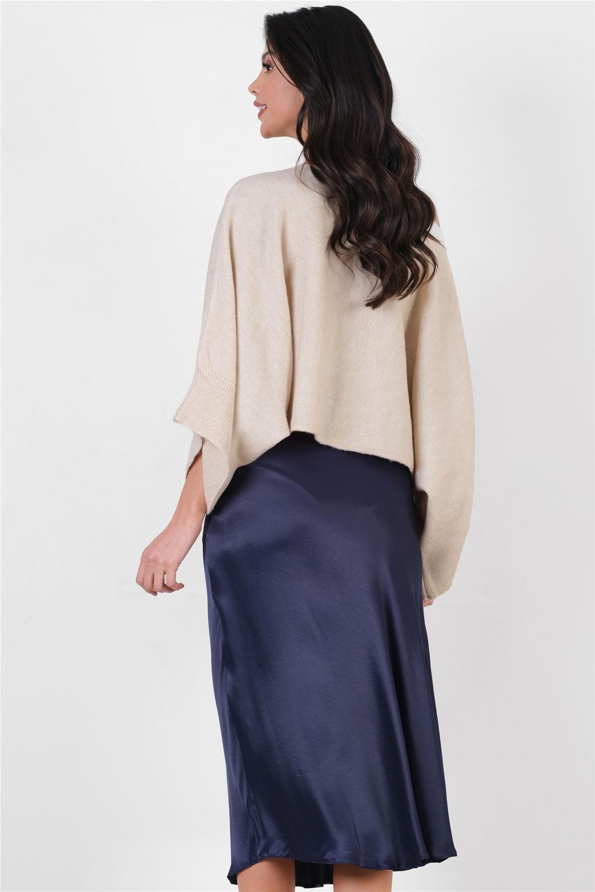 Clorinda Bel Lastikli Etek LACİVERT
