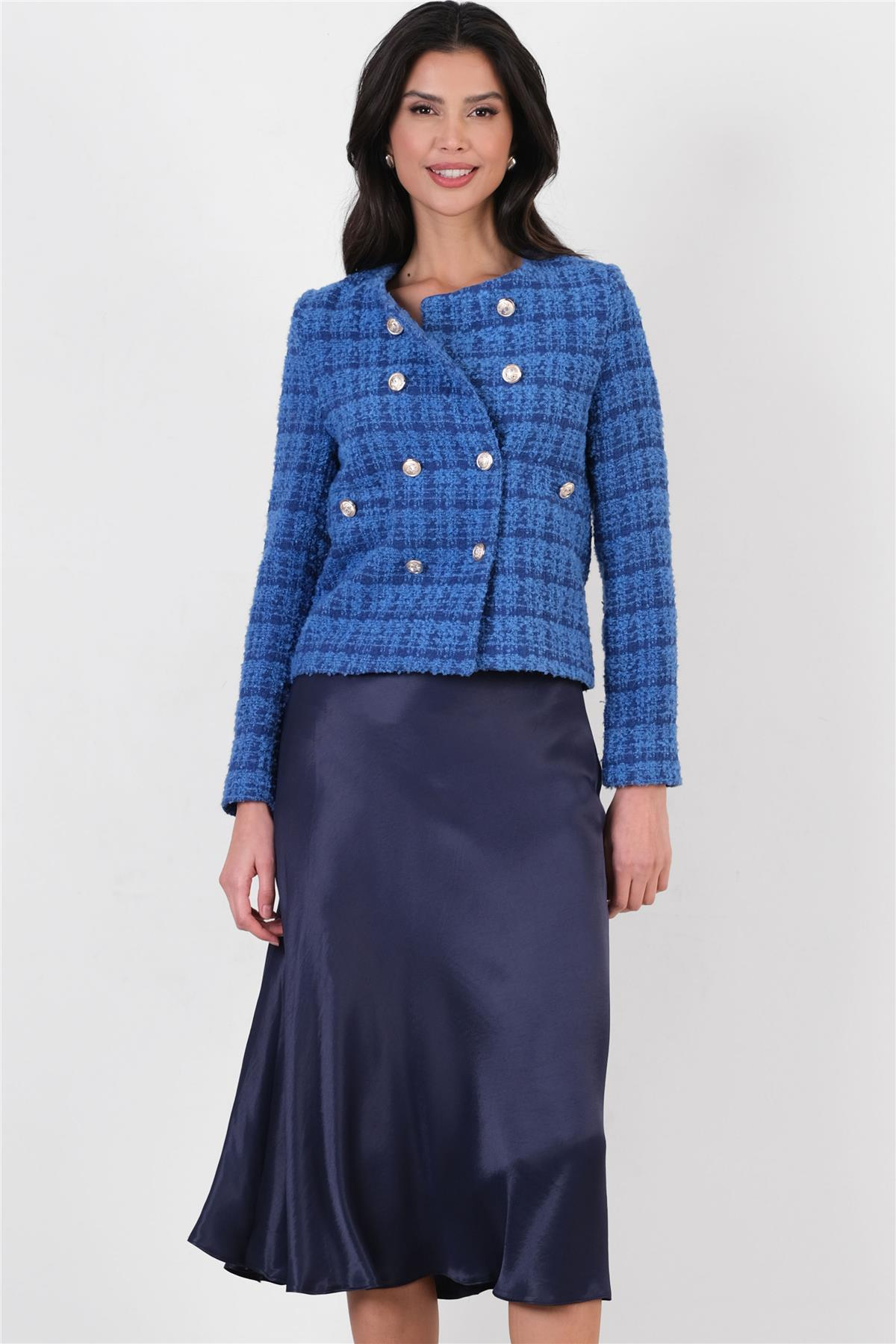 Clorinda Bel Lastikli Etek LACİVERT