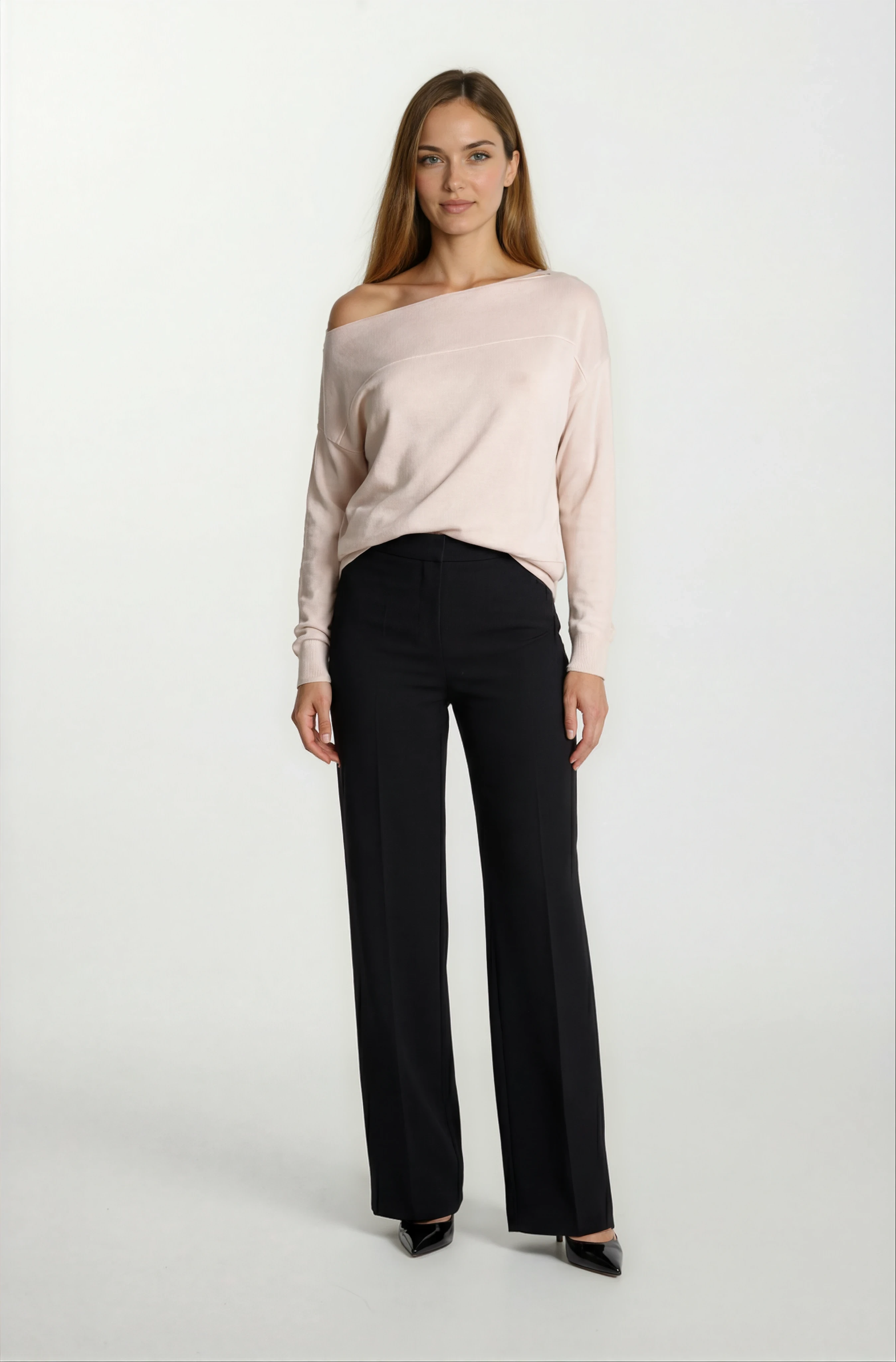 Consolato Kayık Yaka Triko BEJ