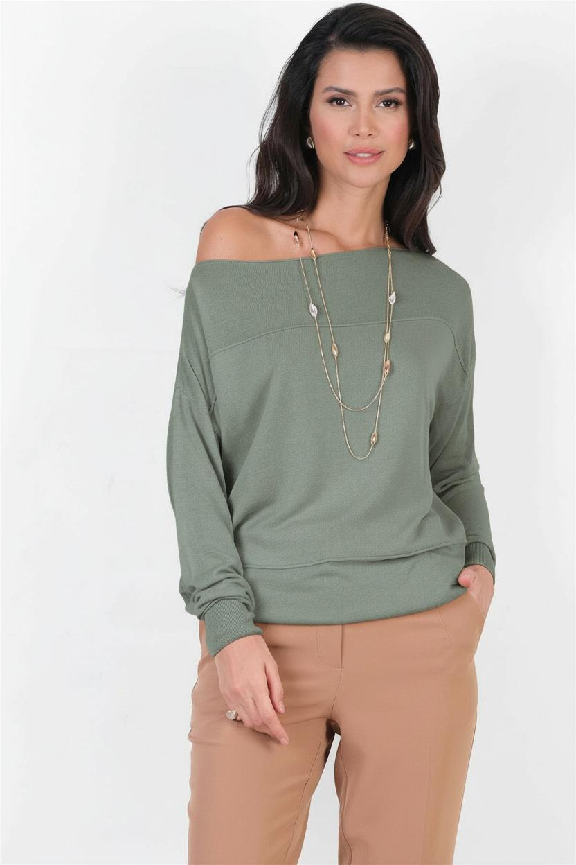 Consolato Kayık Yaka Triko ÇAĞLA