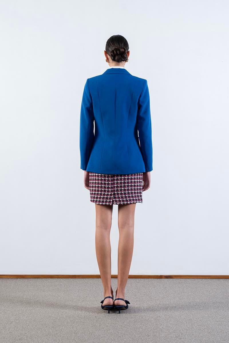 Corinta Mono Yaka Büyük Cepli Ceket SAKS