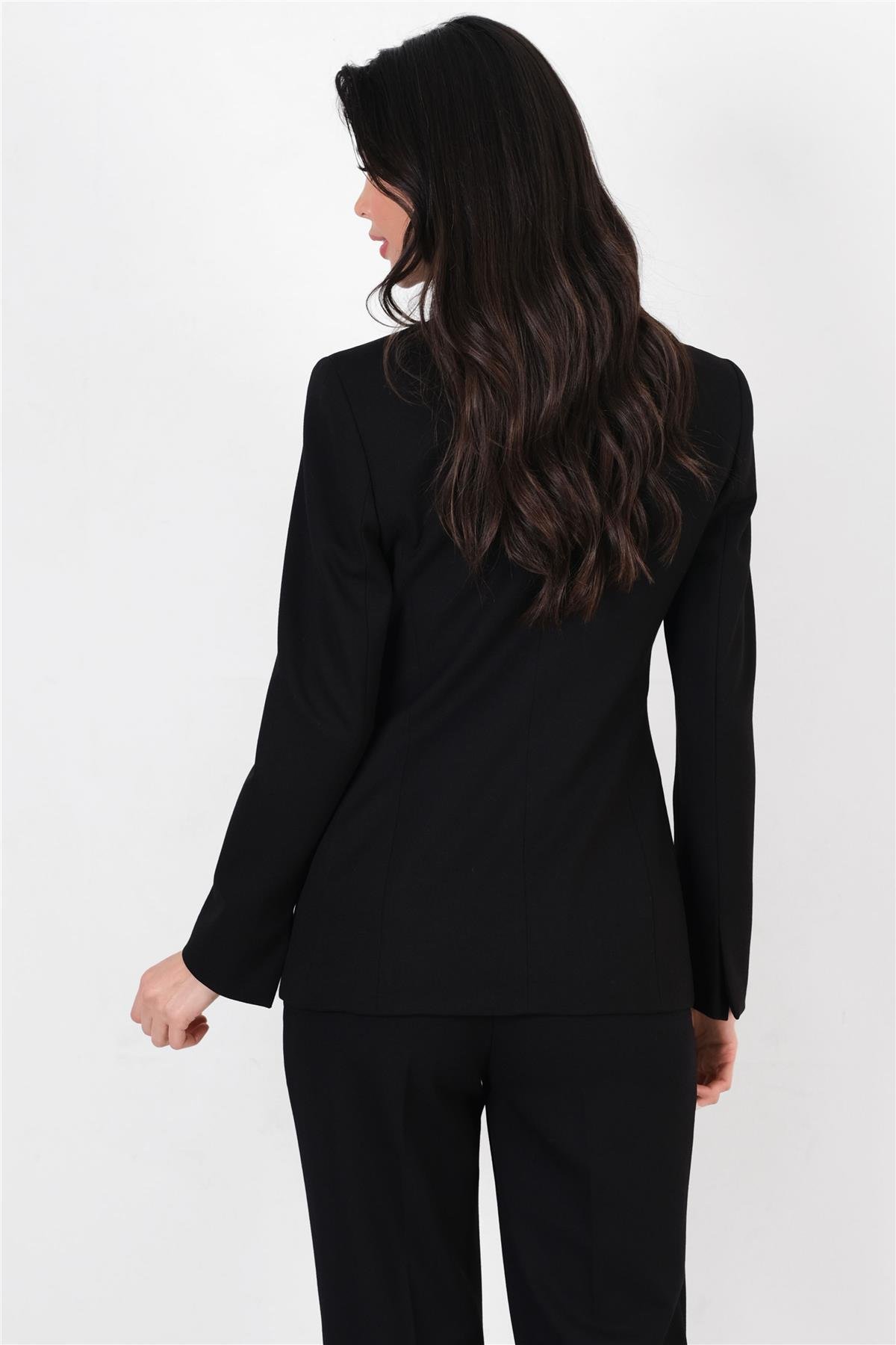 Cristano Mono Yaka Tek Düğme Ceket SİYAH