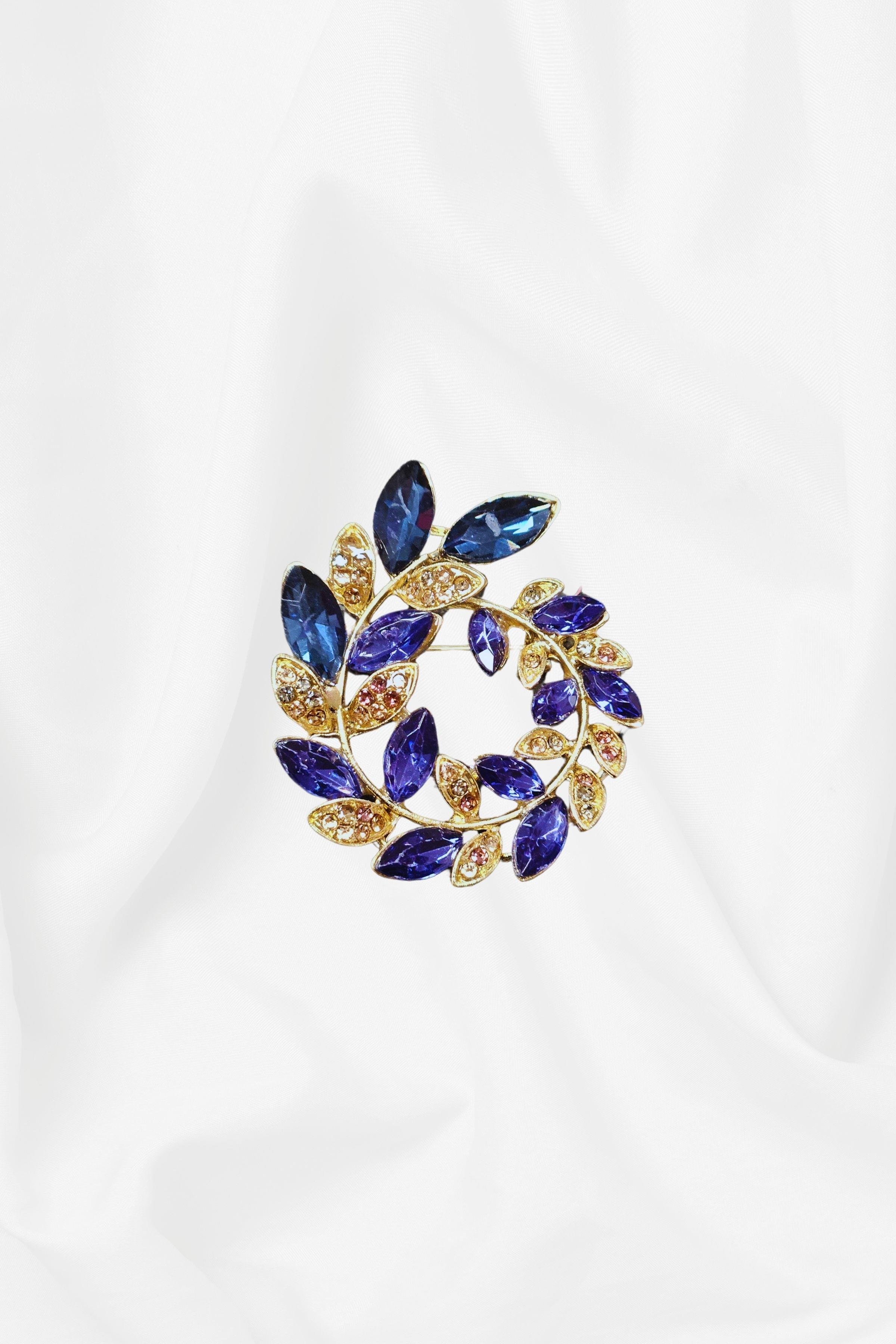 Dafno Broş LACİVERT