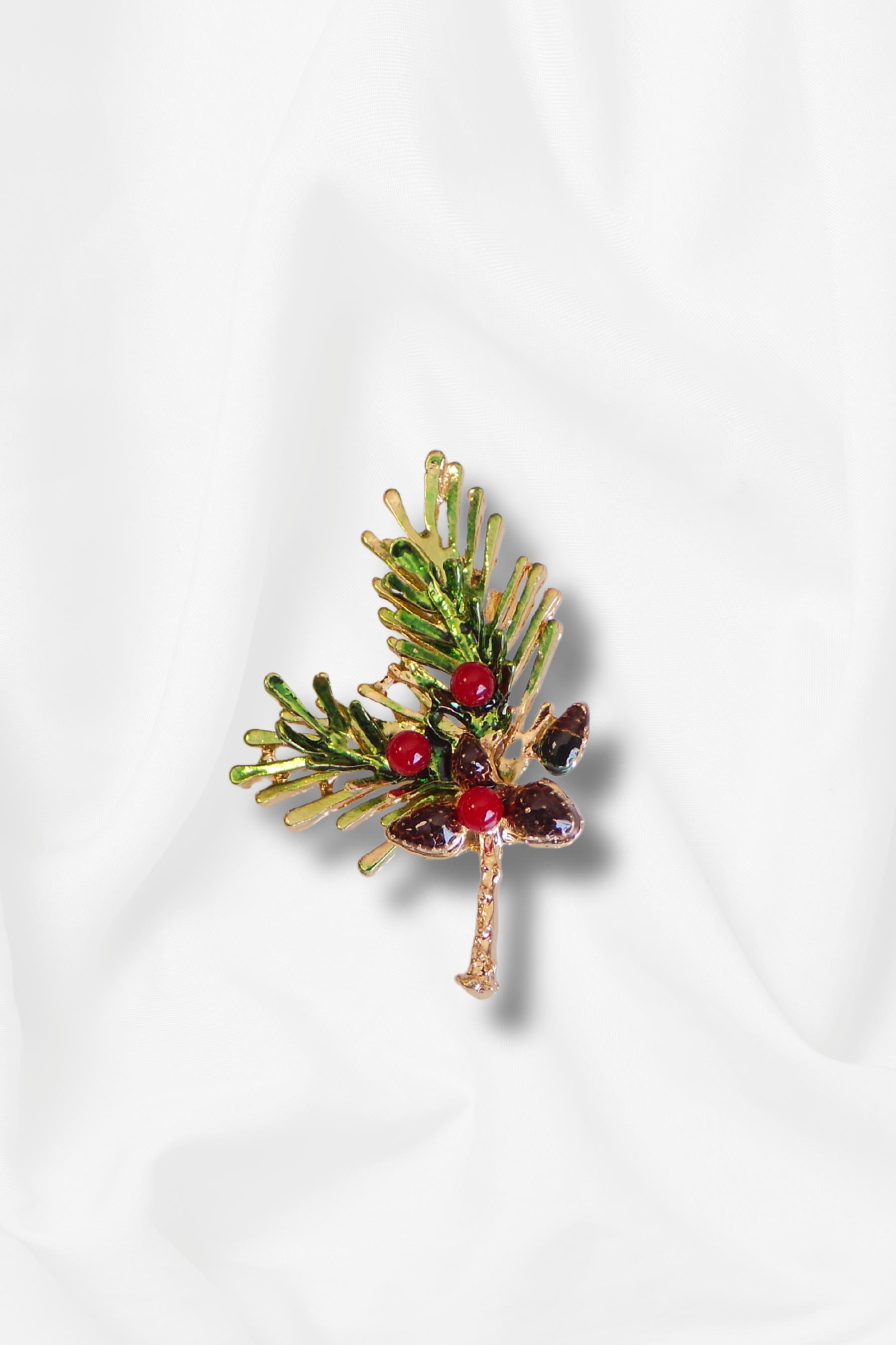 Delfio Broş YEŞİL