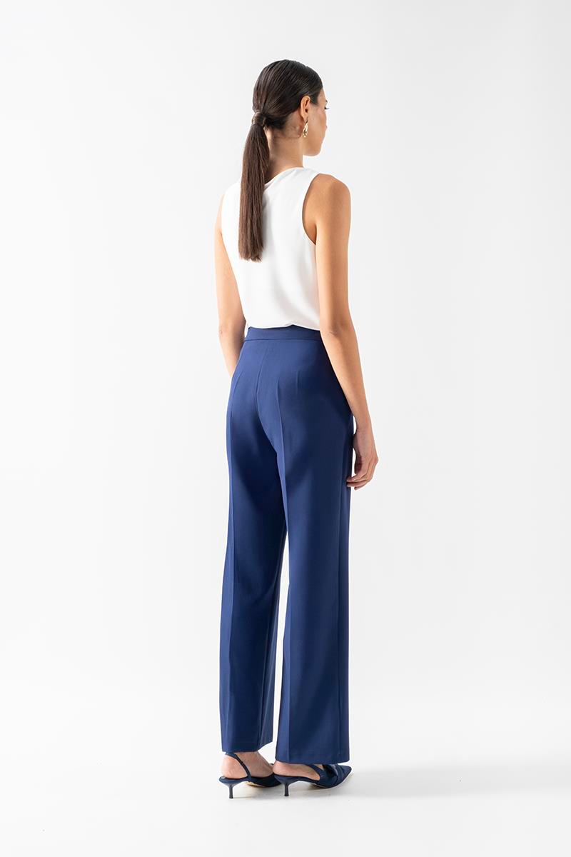 Didima Yüksek Bel Klasik Pantolon LACİVERT