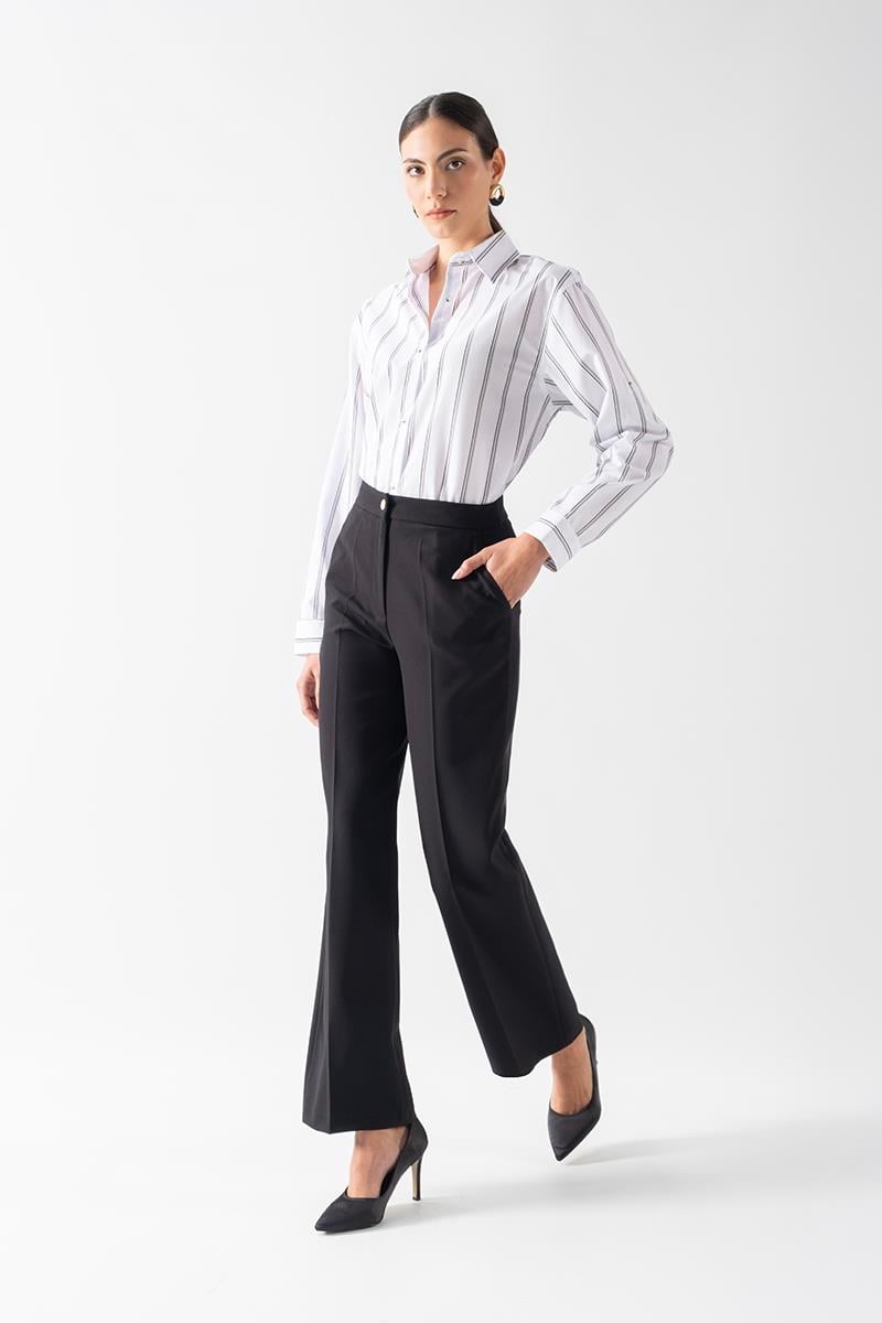 Didima Yüksek Bel Klasik Pantolon SİYAH