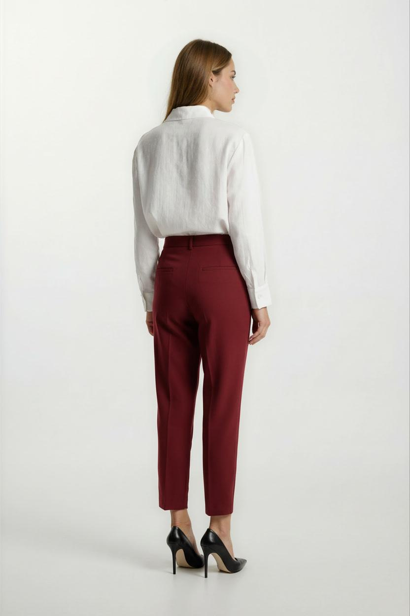 Doroteo Klasik Yaka Uzun Kol Gömlek EKRU