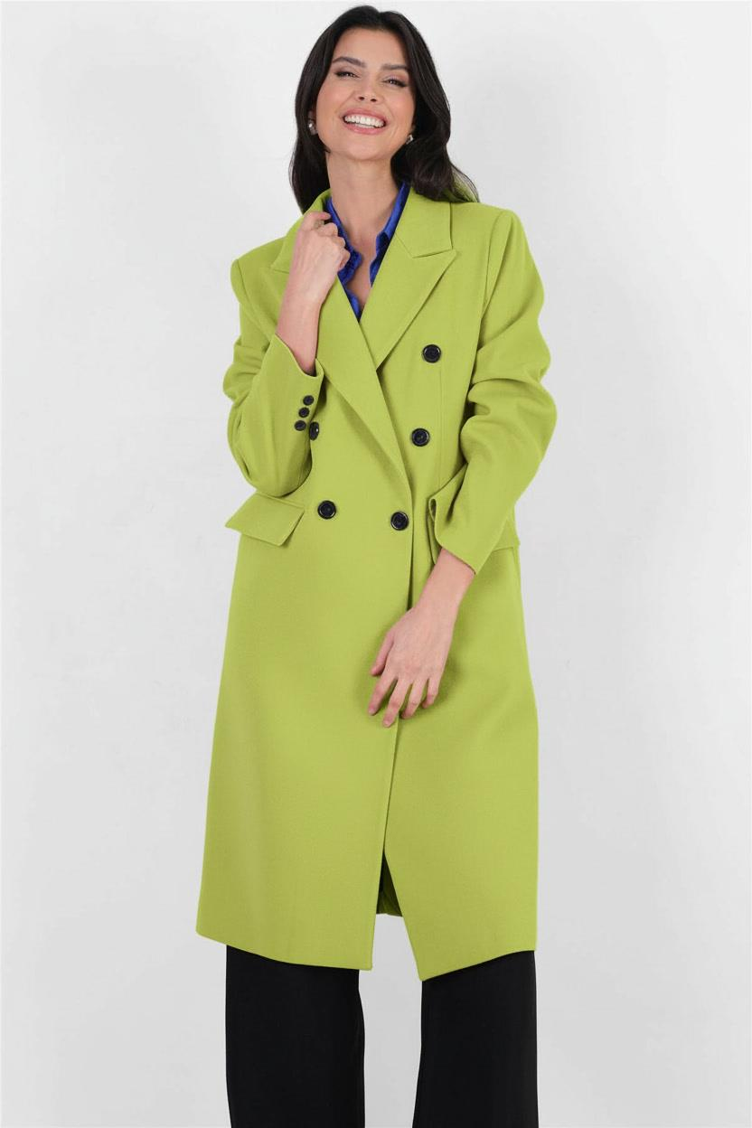 Duong Mono Yaka Kruvaze Kaban FISTIK YEŞİL