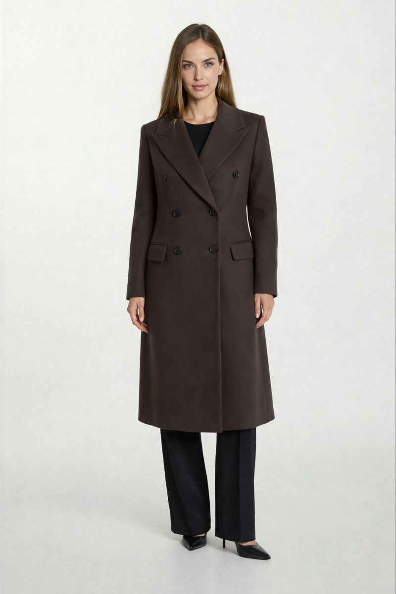 Duong Mono Yaka Kruvaze Kaban KAHVE