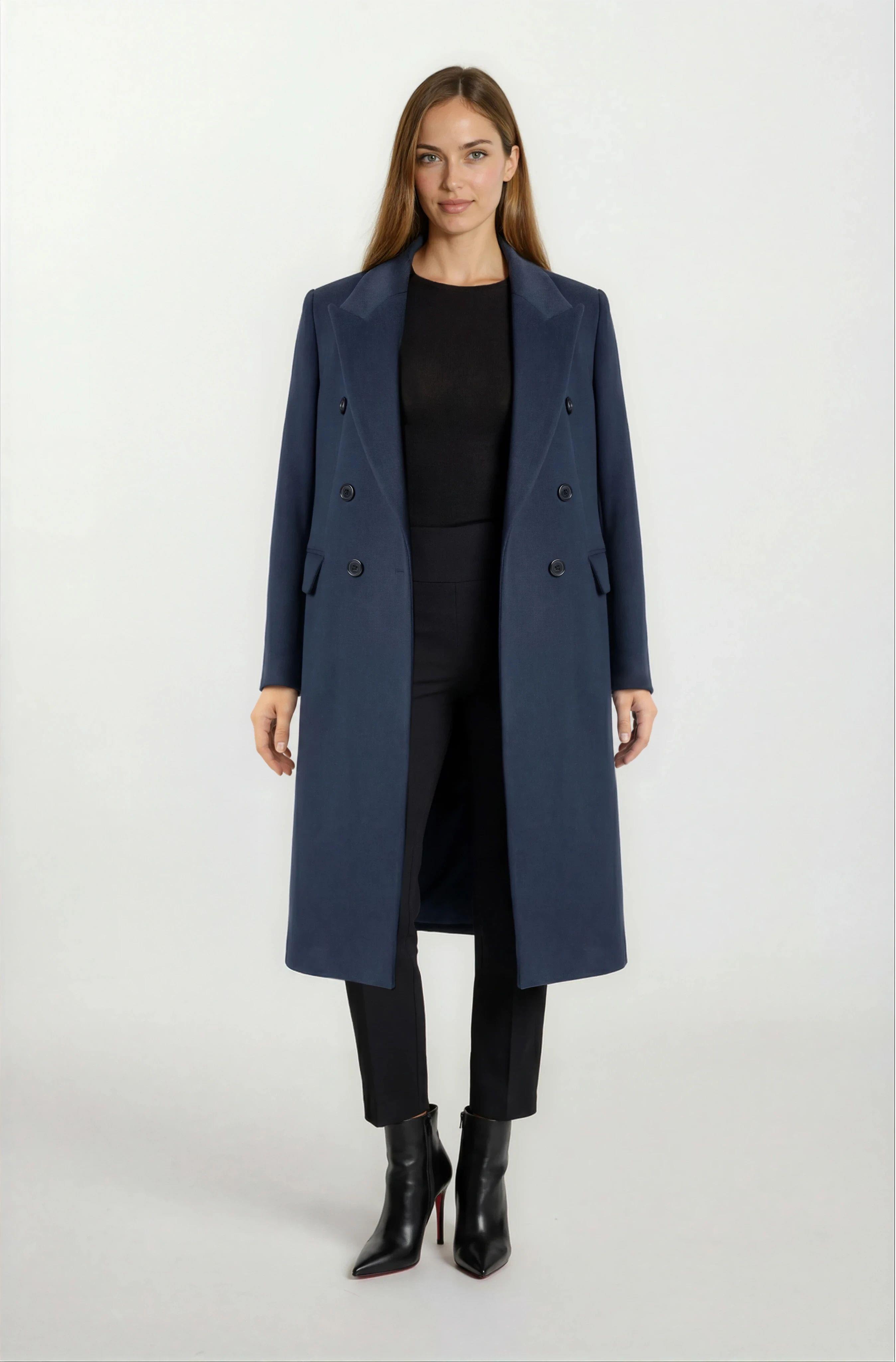 Duong Mono Yaka Kruvaze Kaban LACİVERT