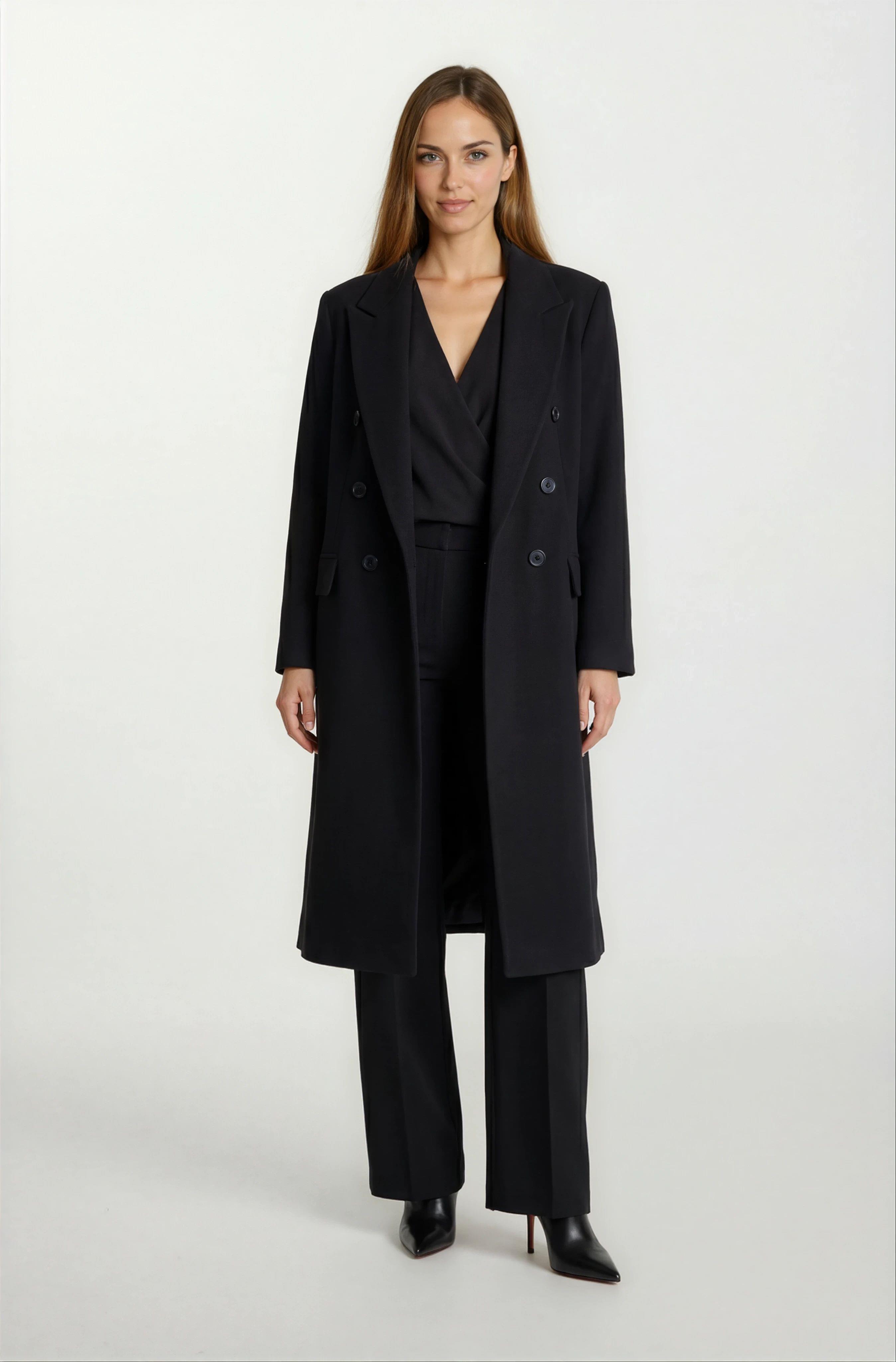 Duong Mono Yaka Kruvaze Kaban SİYAH