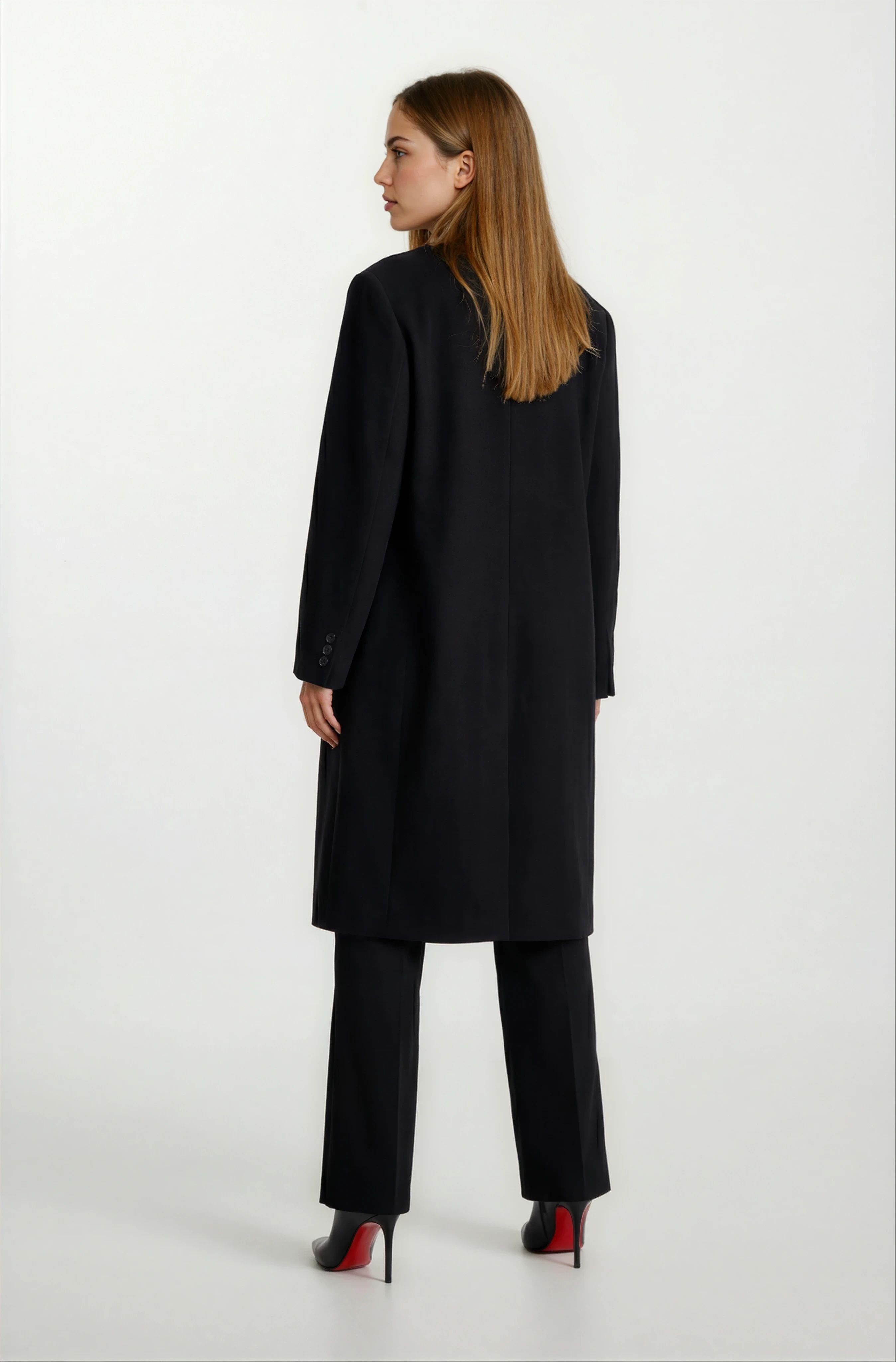 Duong Mono Yaka Kruvaze Kaban SİYAH