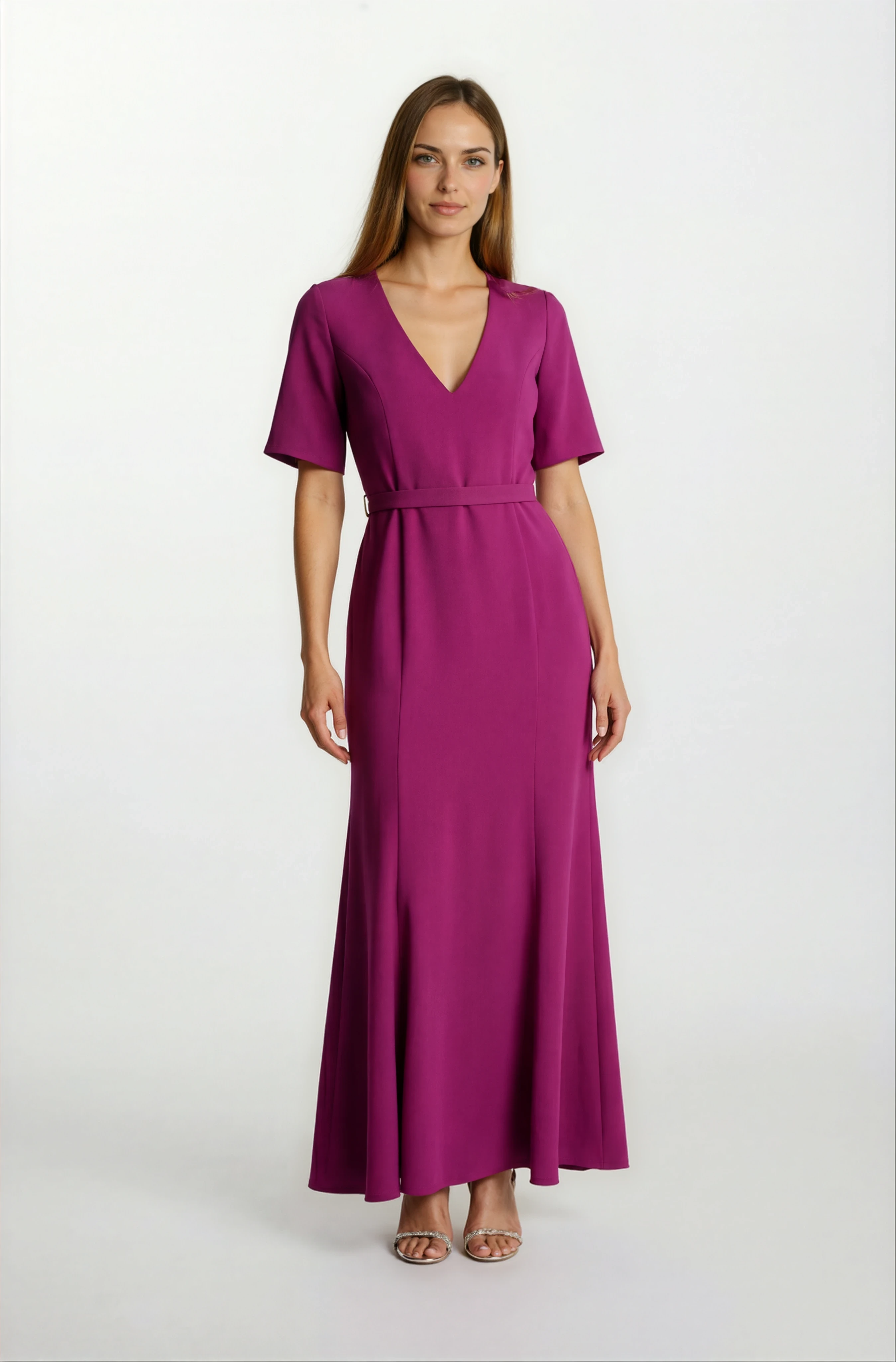 Florentina Balık Uzun Elbise MOR