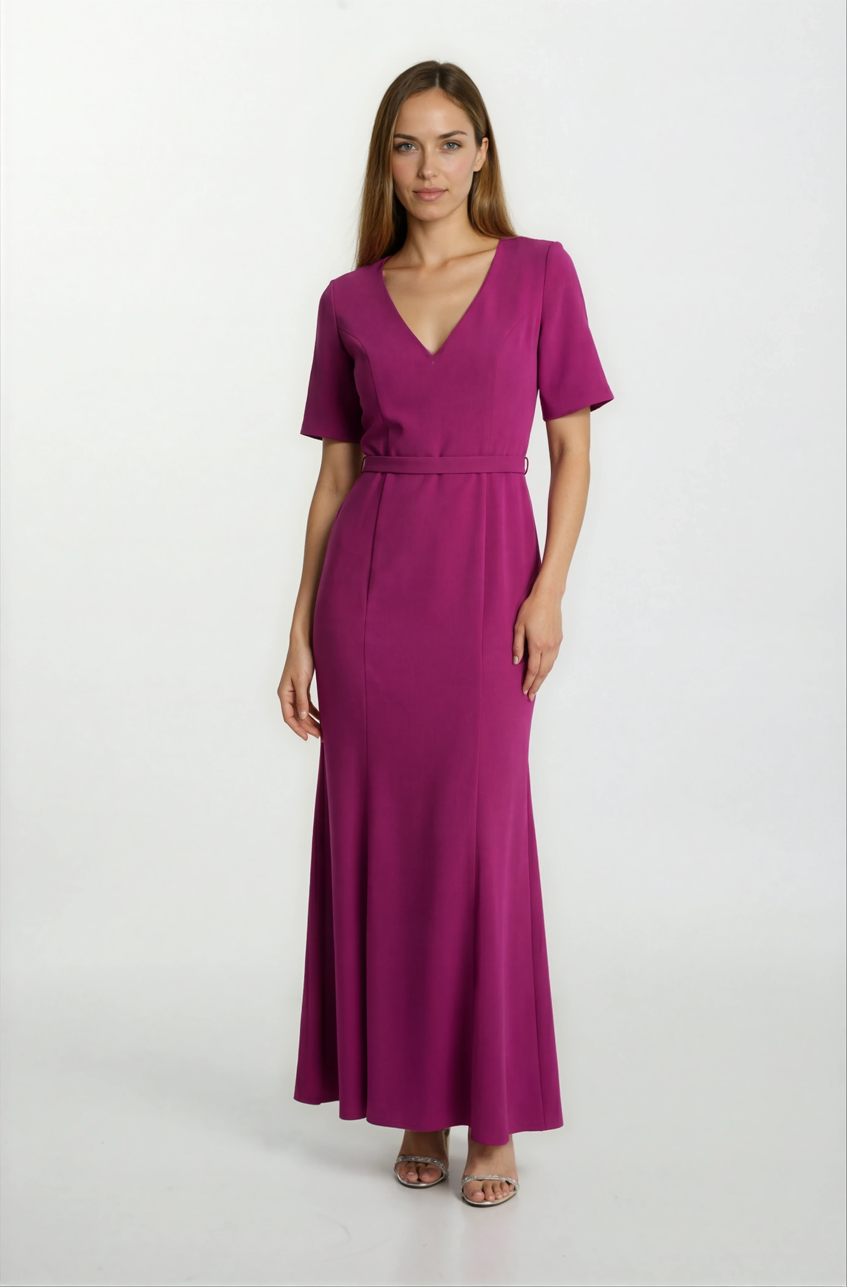 Florentina Balık Uzun Elbise MOR