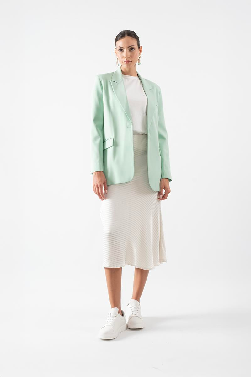Foscarino Tek Düğme Blazer Ceket MİNT
