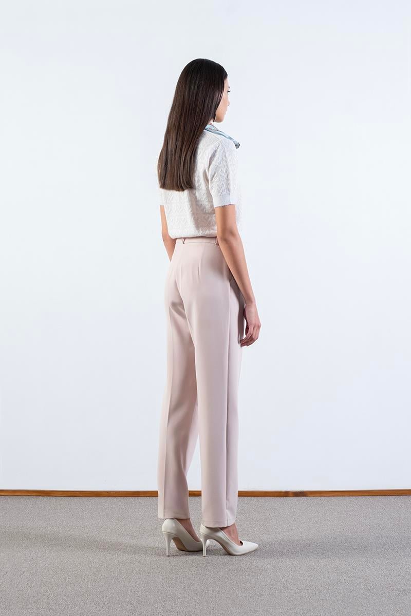 İncoronato Klasik Krep Pantolon BEJ