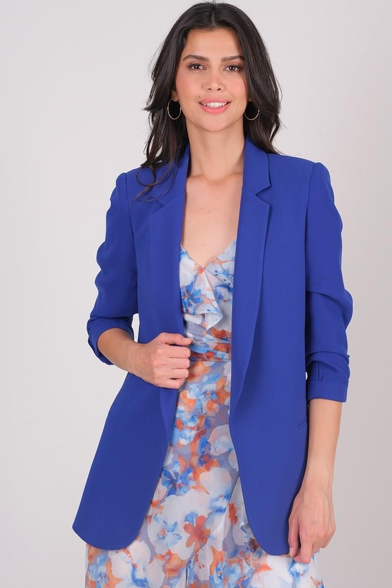 Medarda Salaş Krep Ceket SAKS