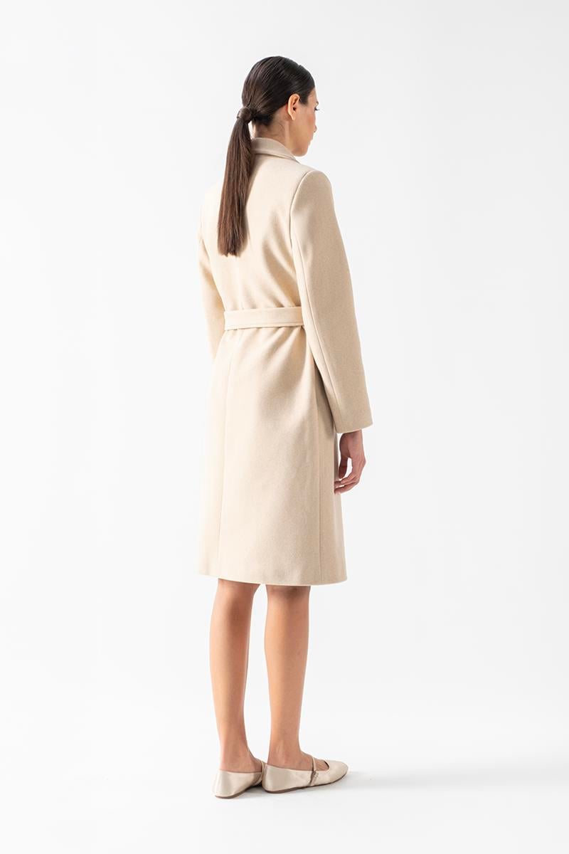 Orfello Mono Yaka Kruvaze Kaban BEJ