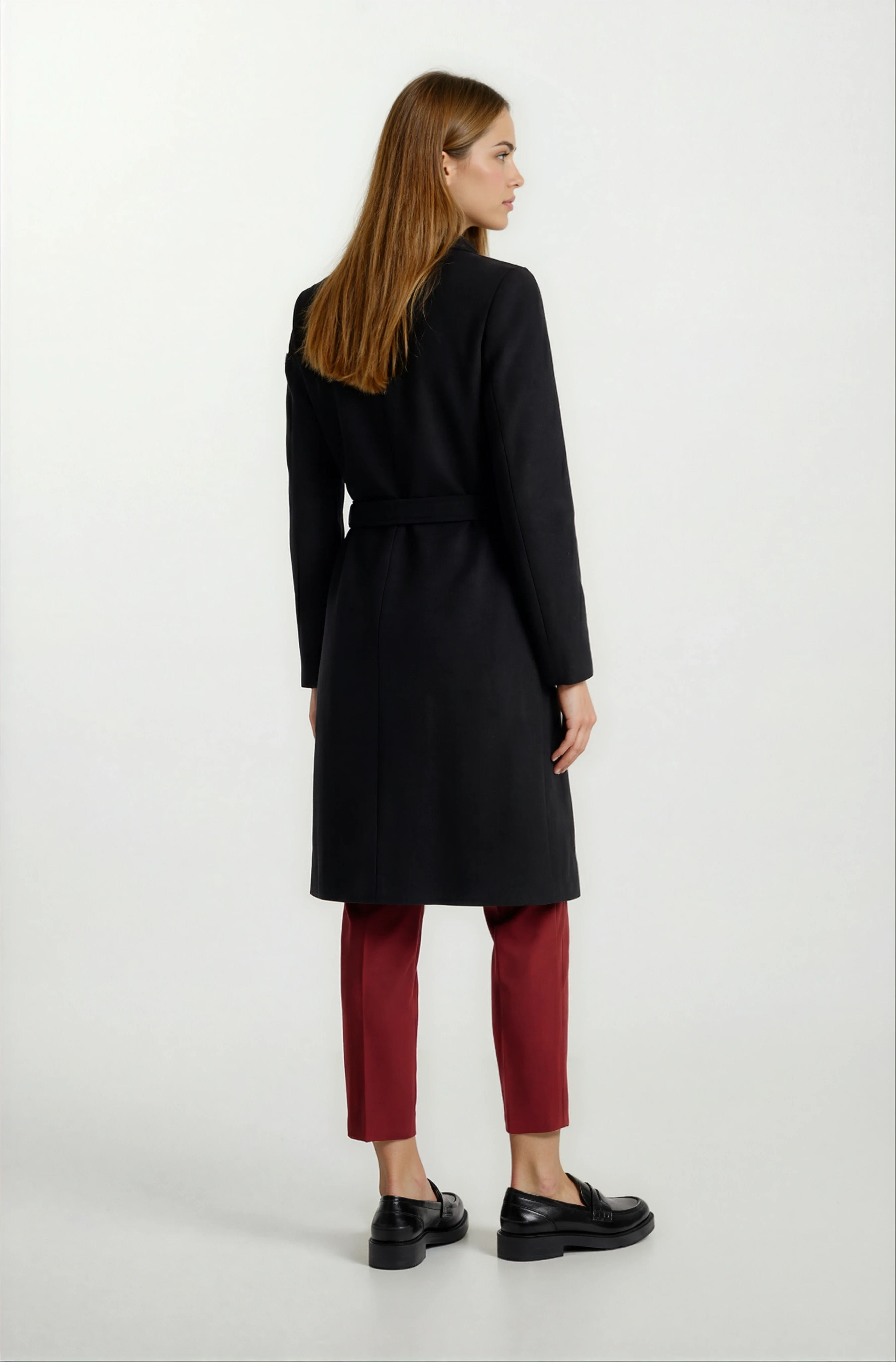 Orfello Mono Yaka Kruvaze Kaban SİYAH