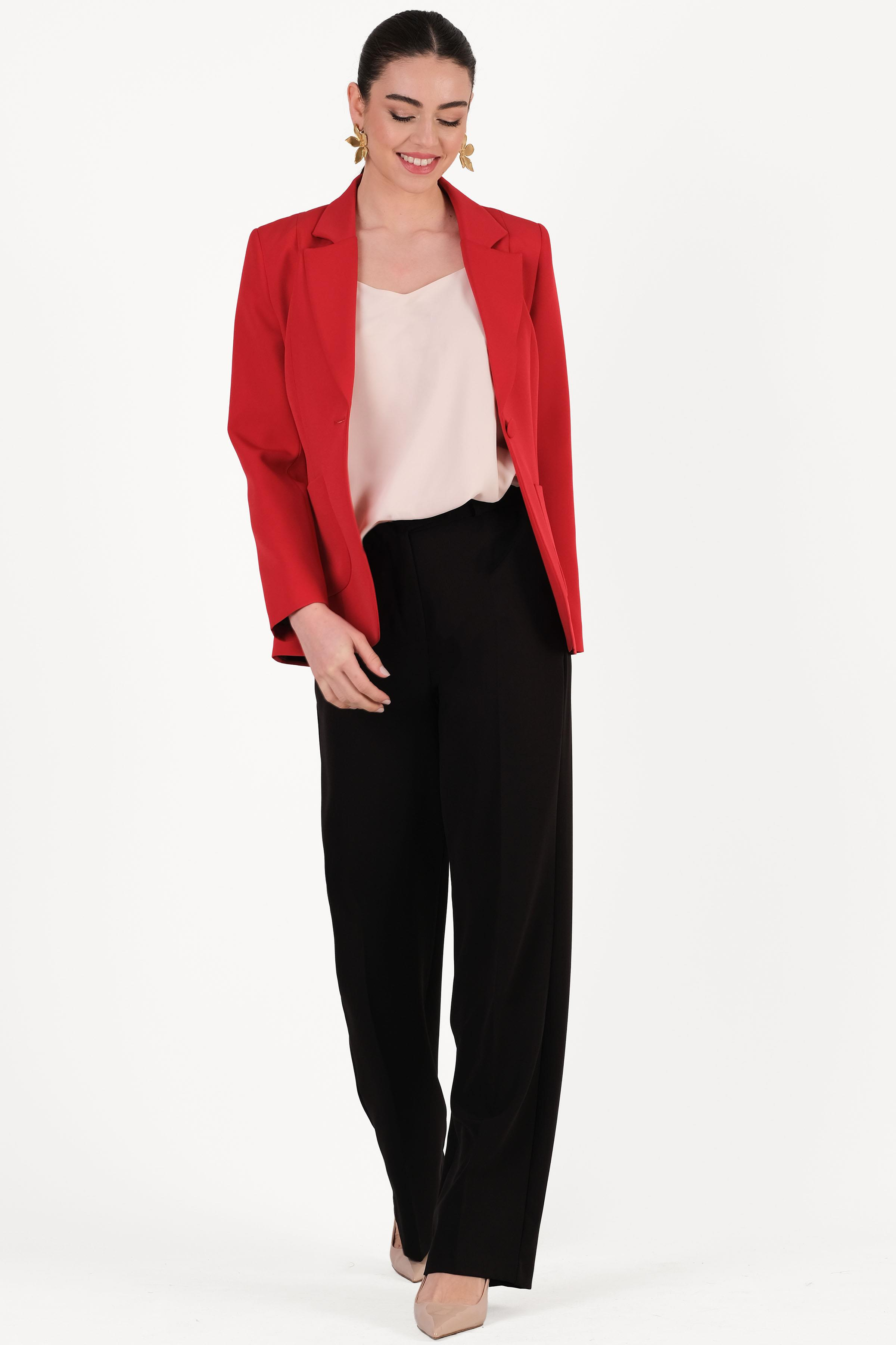 Orielda Rahat Klasik Pantolon SİYAH