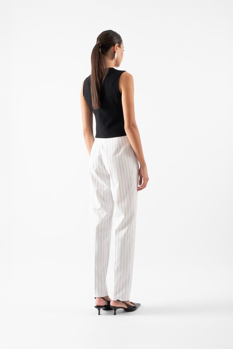 Oroveso V Yaka Flota Cepli Yelek SİYAH