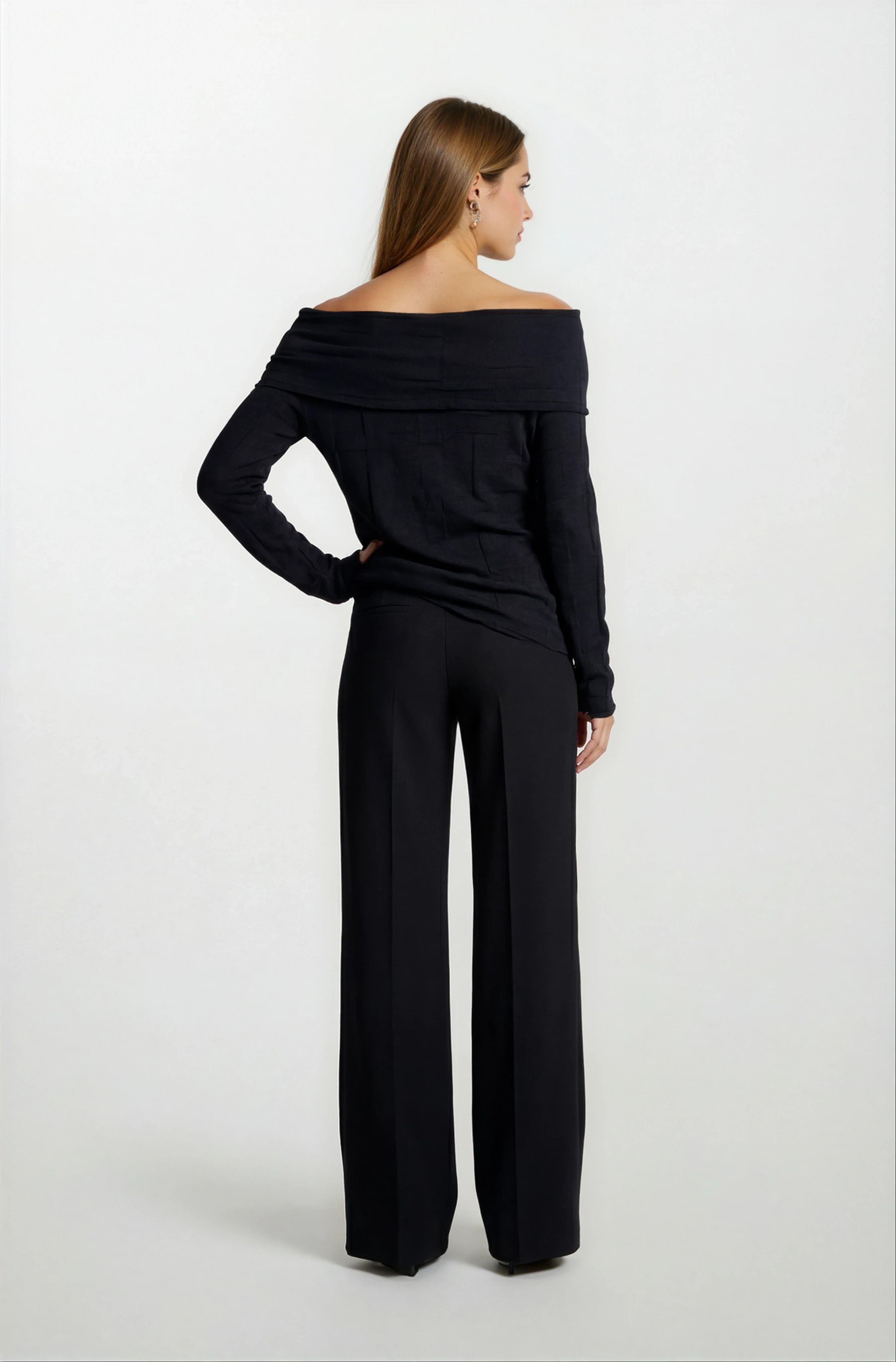 Oscardo Madanno Yaka Triko SİYAH