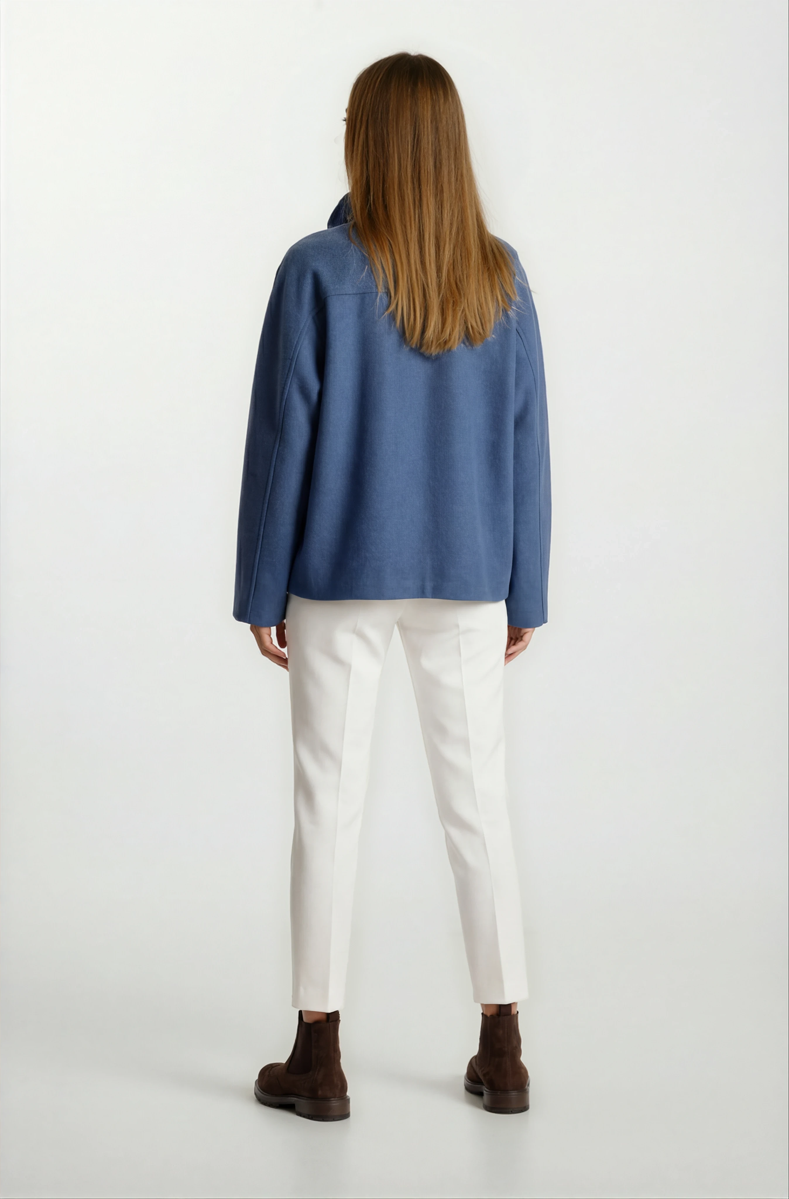 Rowlands Dik Yaka Flota Cepli Kap İNDİGO