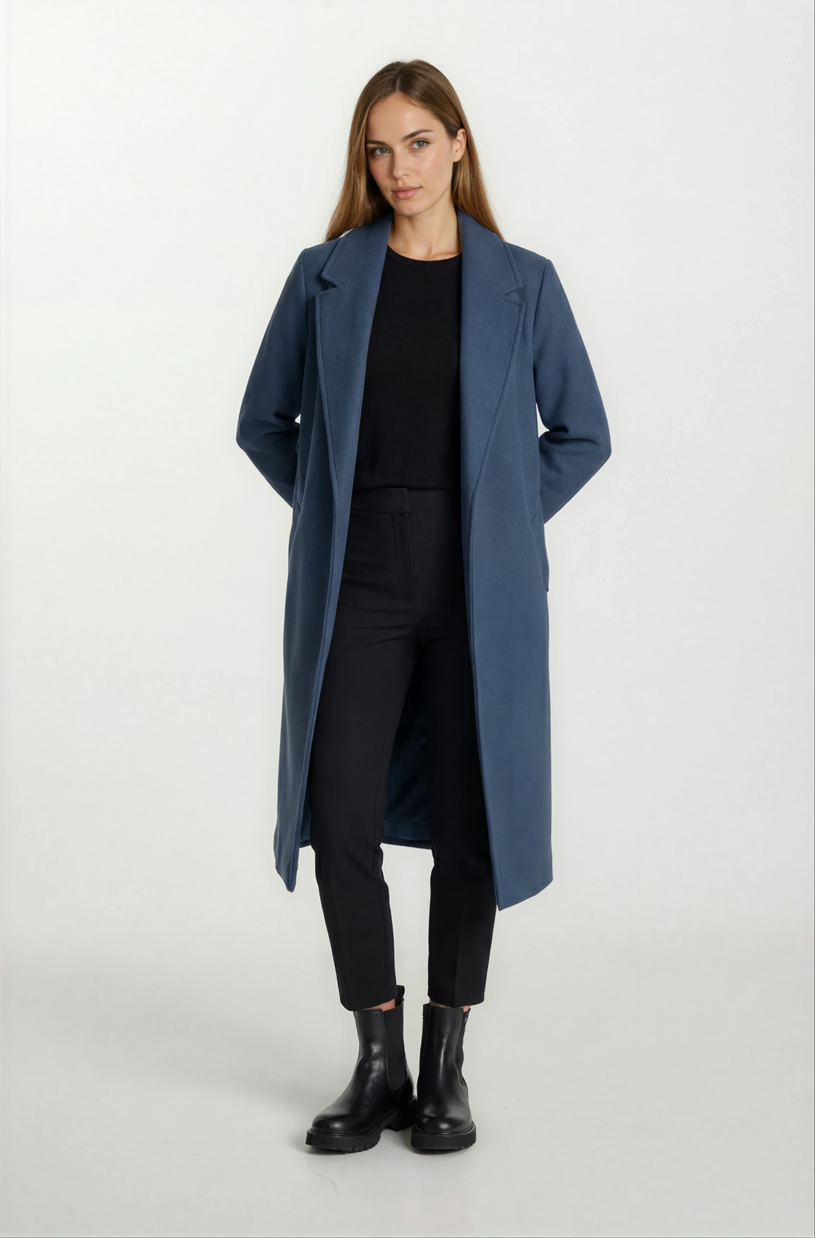 Savagovicı Kruvaze Kuşaklı Kaban İNDİGO