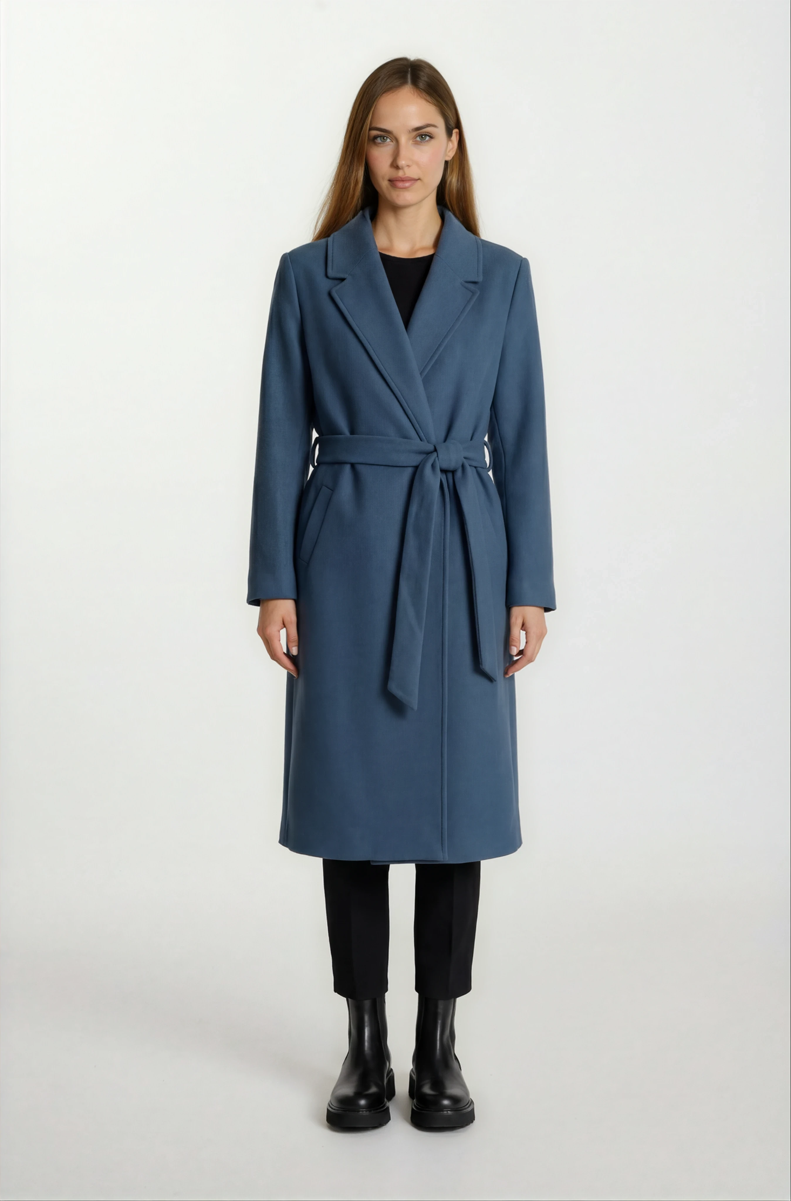 Savagovicı Kruvaze Kuşaklı Kaban İNDİGO