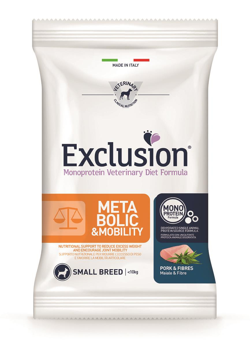 Exclusion Diet Metabolic-Mobility Pork & Fibres Small