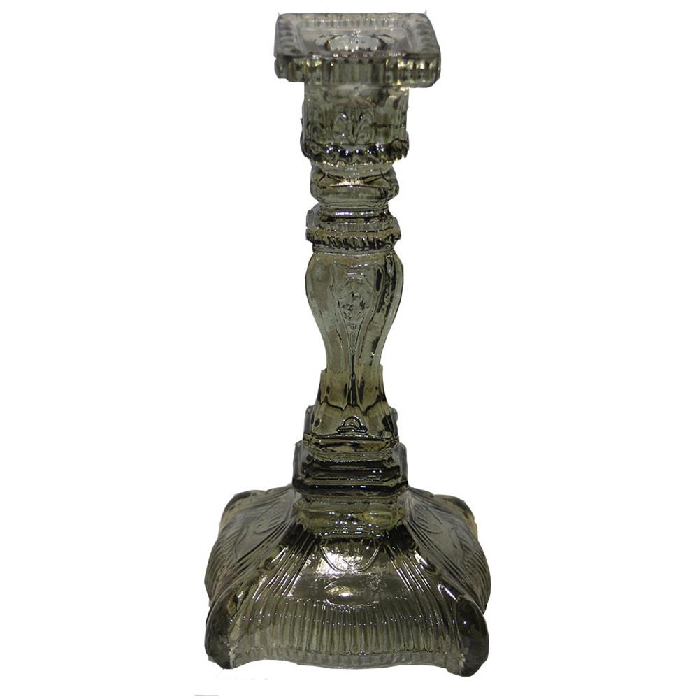 20x12 cm Cam Mumluk (Duman Rengi)
