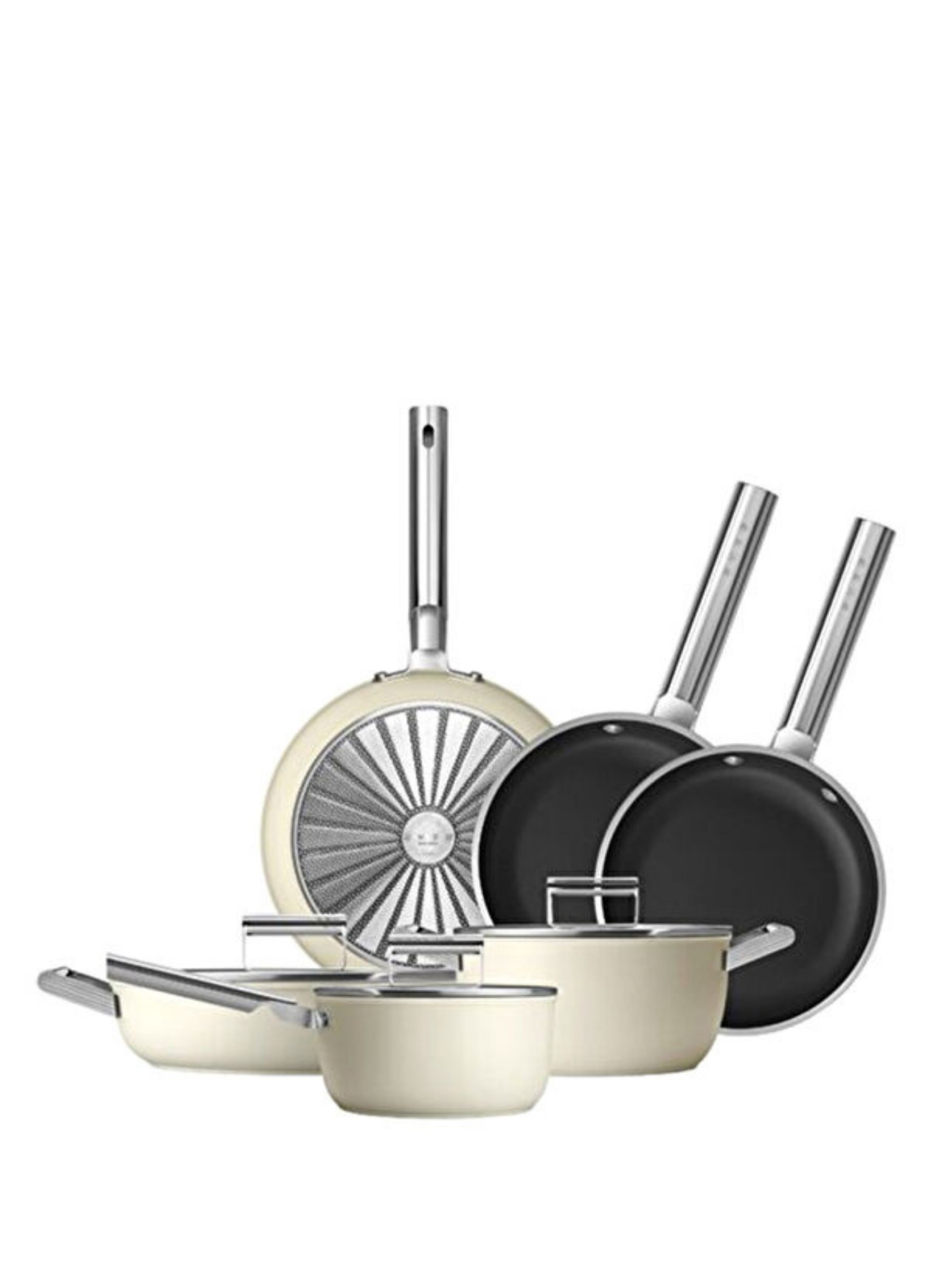 50's Style Grande Krem 6'lı Set